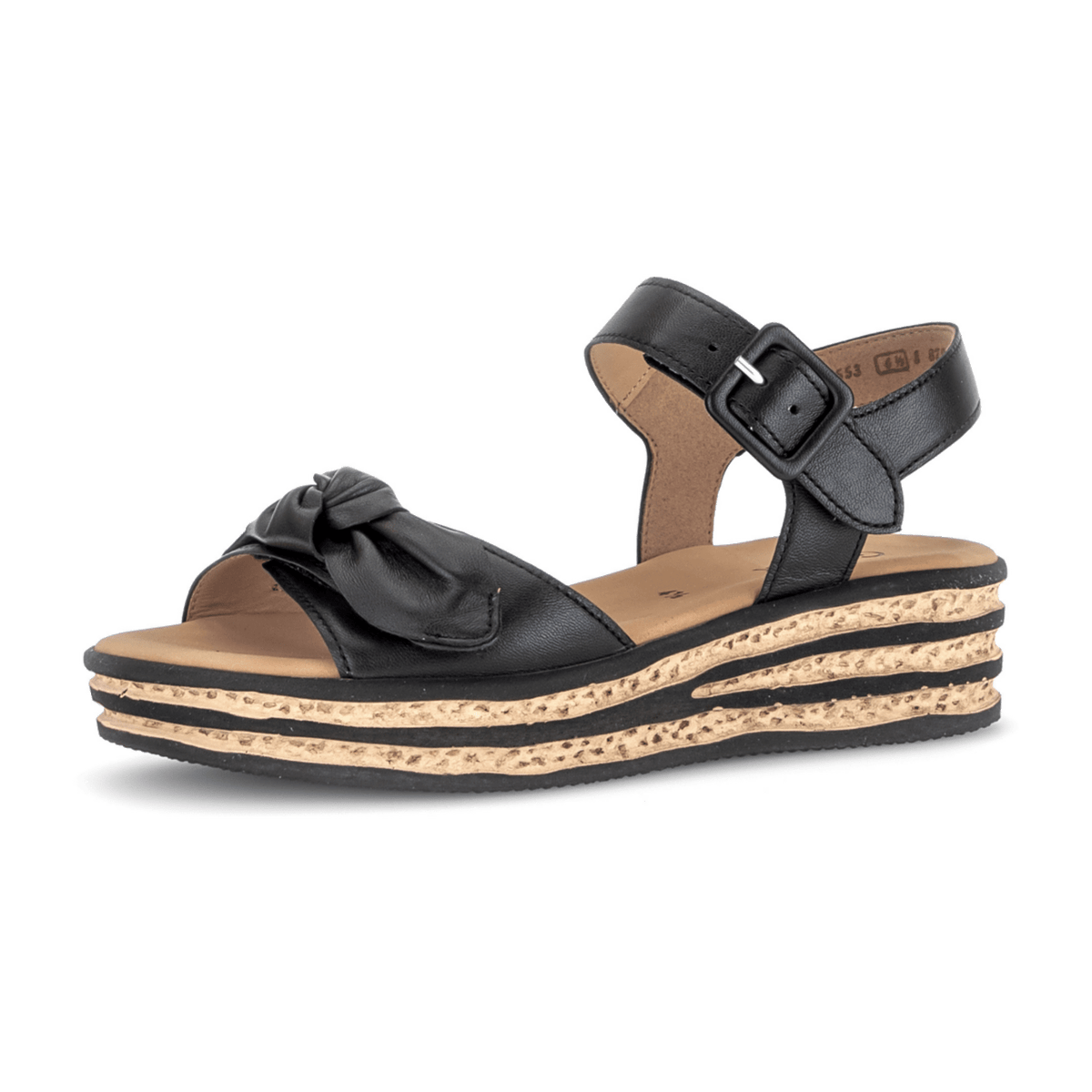 Gabor Women's Mules - Best Fitting Black Leather Sandals