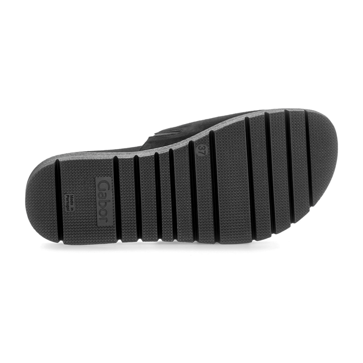 Gabor Women's Mules Black Varnish - Casual Slippers with TR Sole