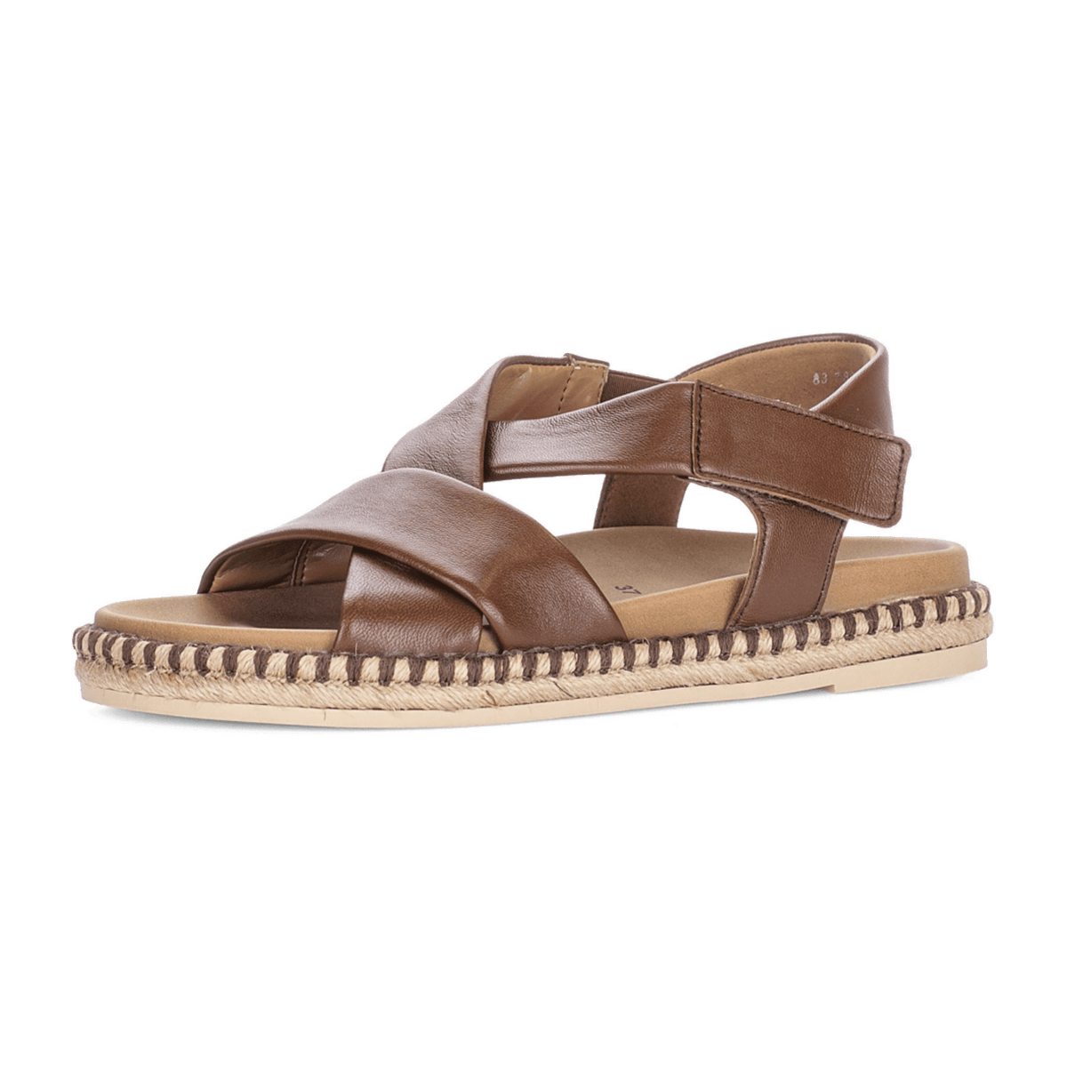 Gabor Women's Plateau Sandals Cognac Patent