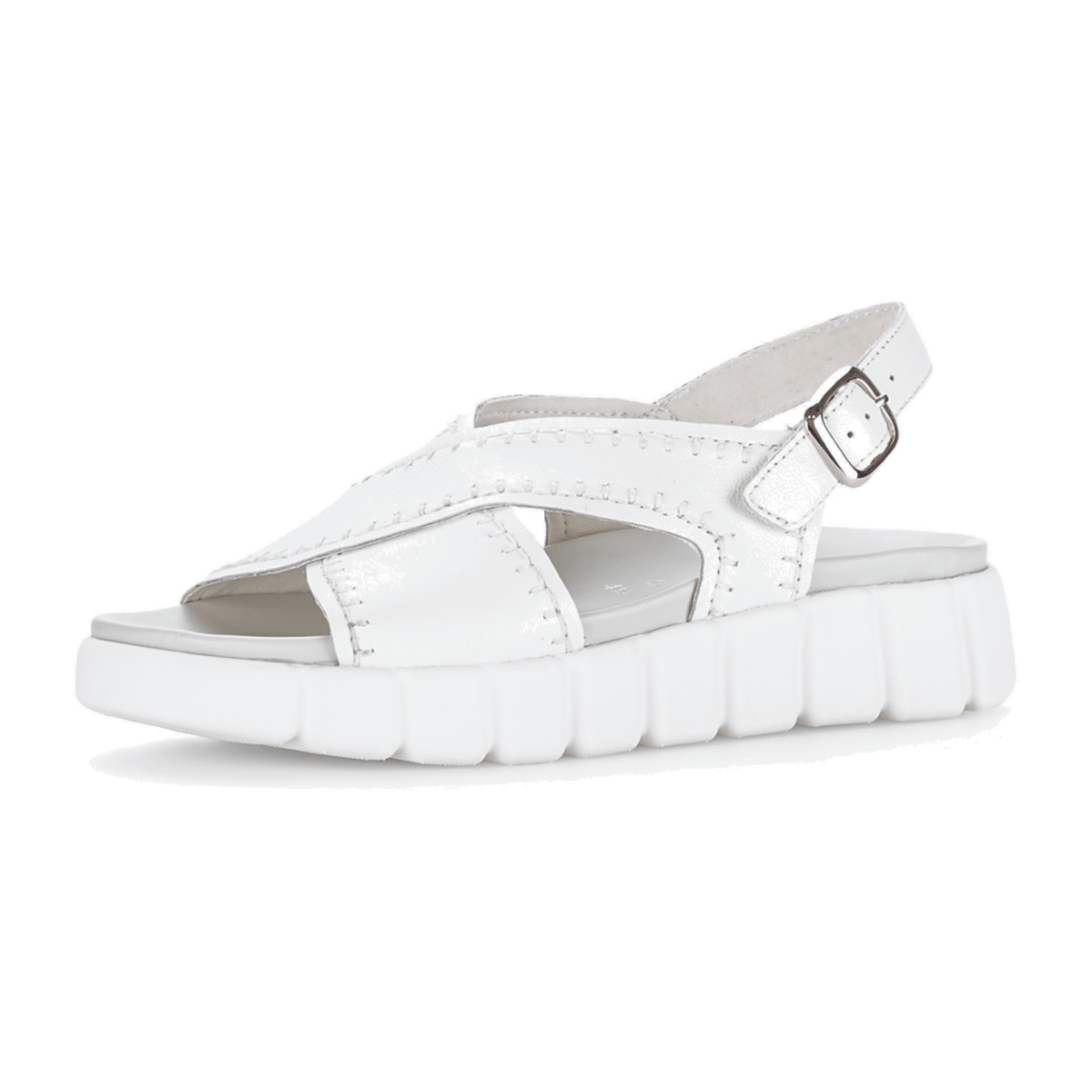 Gabor Comfort Women's Mules - Wide Fit White Sandals