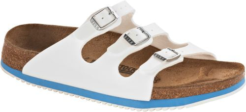 Birkenstock mules Florida white BF - Bartel-Shop