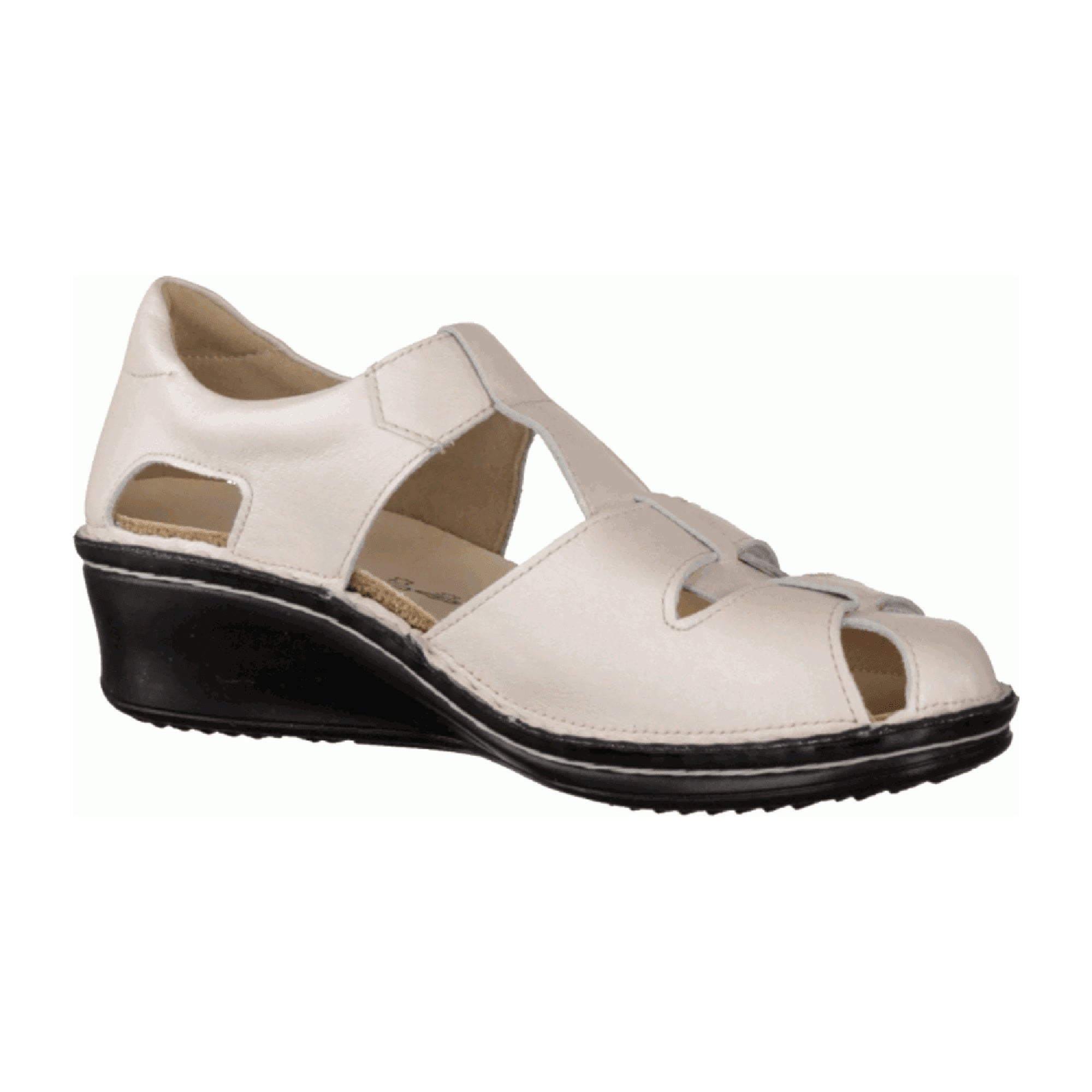 Finn Comfort Fünen Women's Silver Sandals - Stylish & Durable