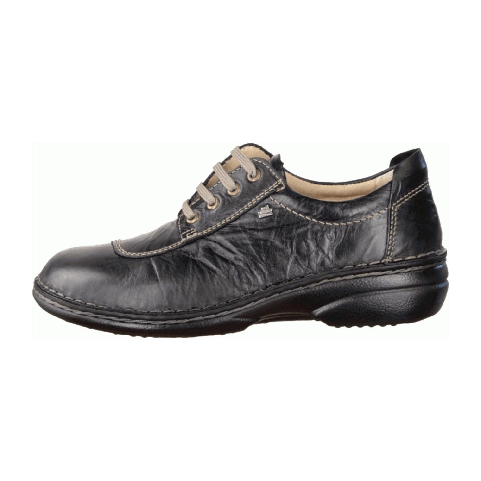 Finn Comfort Lexington Women's Black Leather Shoes - Stylish & Durable