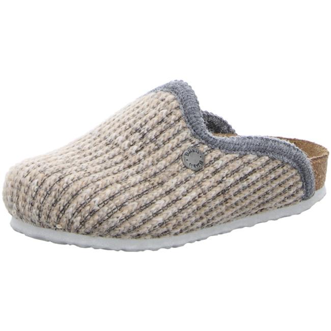 Birkenstock Amsterdam Kids Wool Felt Mule Slip On Slippers Sandal Clogs knit beige narrow - Bartel-Shop