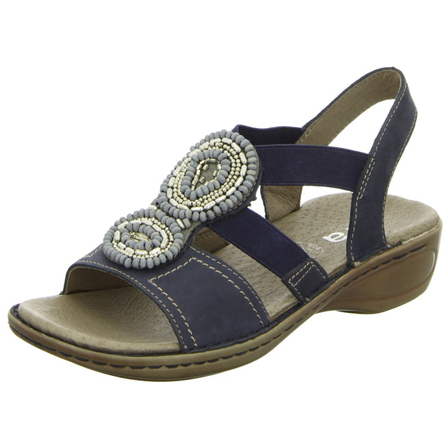 Ecco comfortable sandals for women black - Bartel-Shop