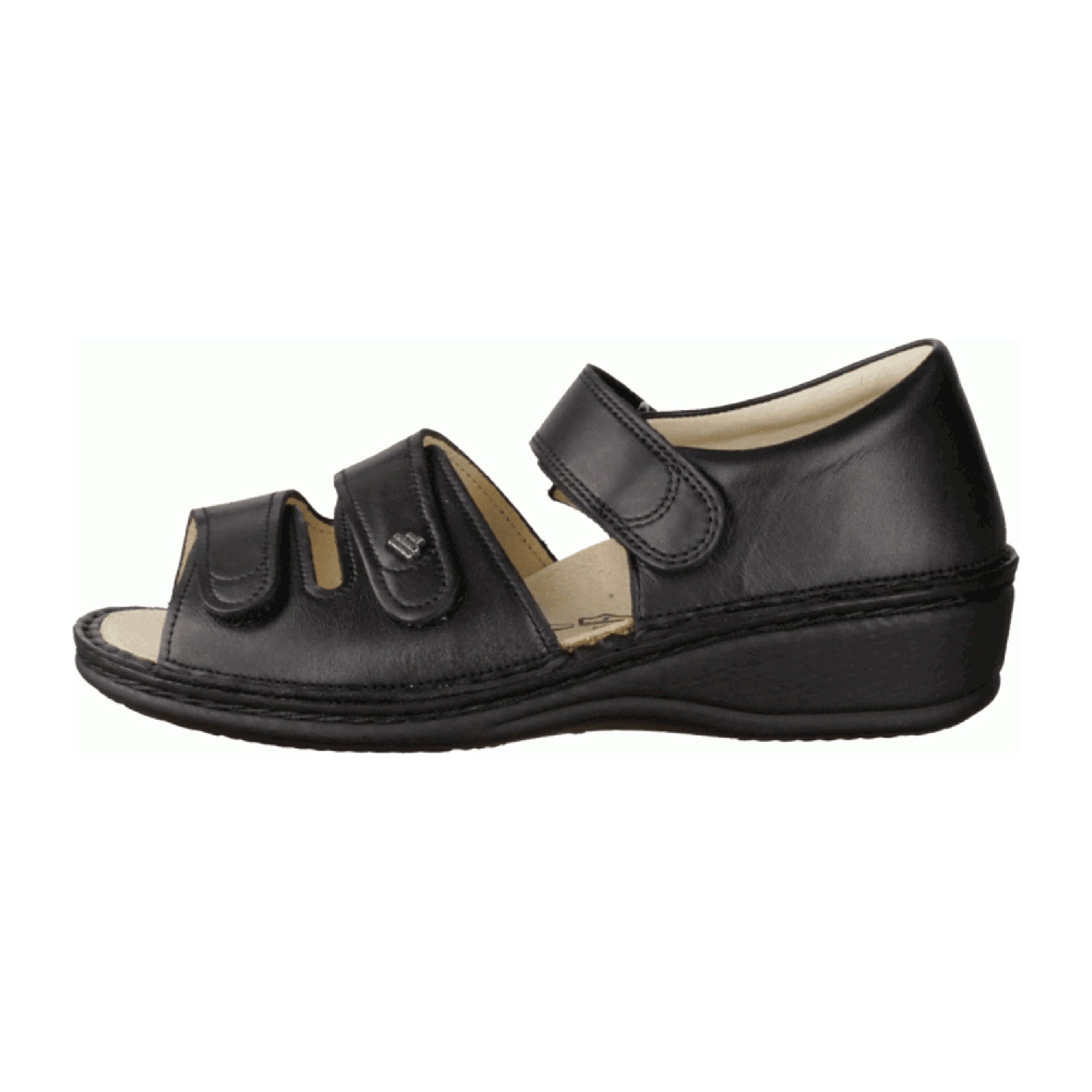 Finn Comfort Usedom Women's Comfort Sandals - Elegant Black