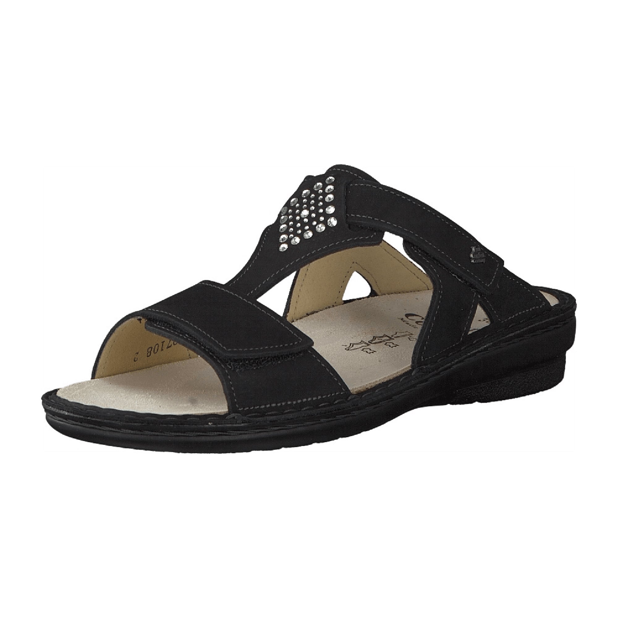 Finn Comfort Verin Women's Comfortable Shoes - Elegant Black Leather