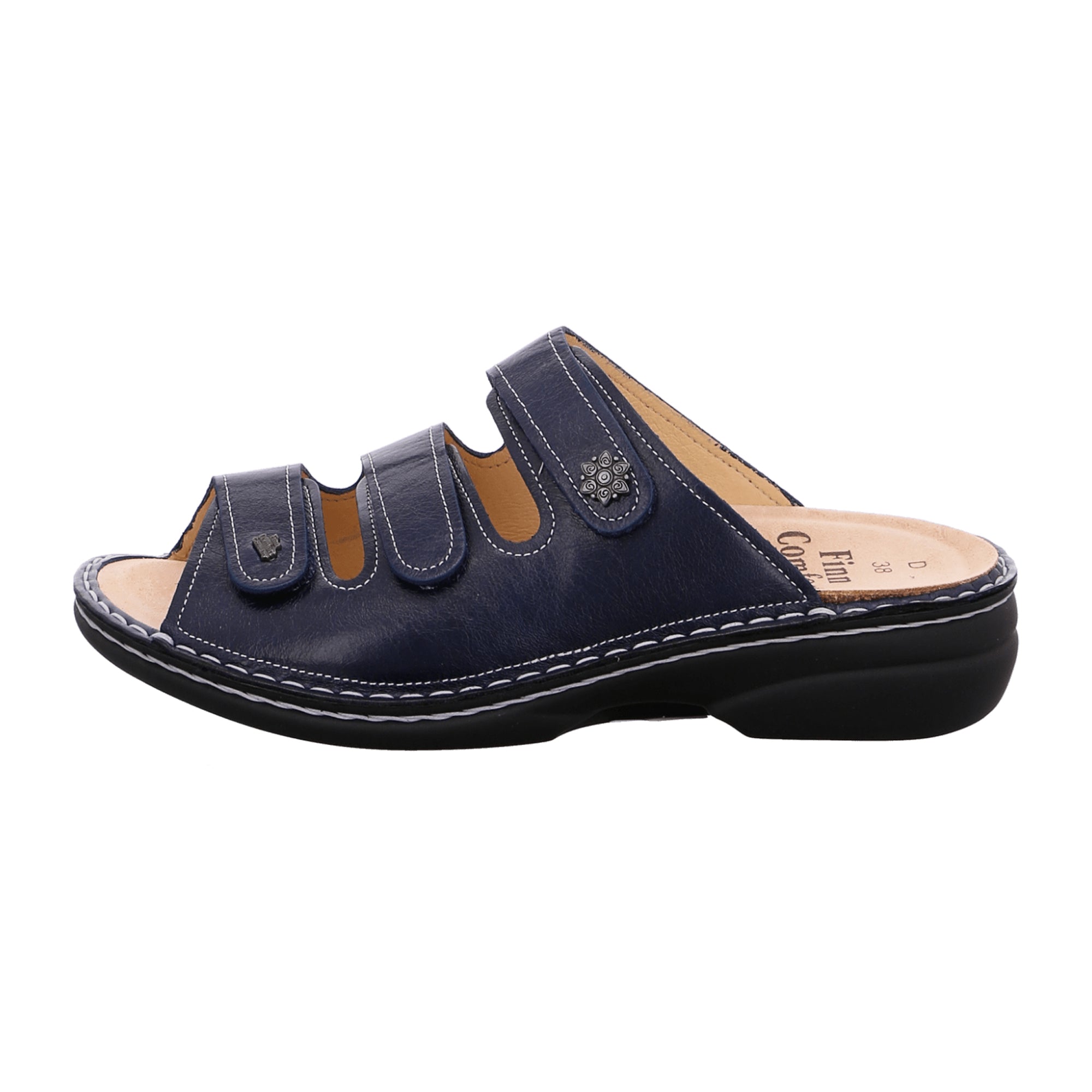 Finn Comfort Menorca-S Women's Sandals, Stylish & Comfortable, Blue