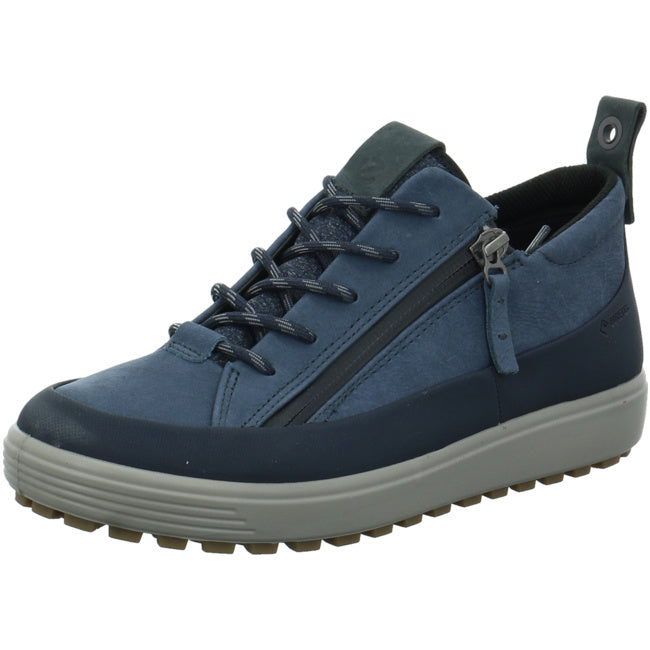 Ecco comfortable lace-up shoes for women blue - Bartel-Shop
