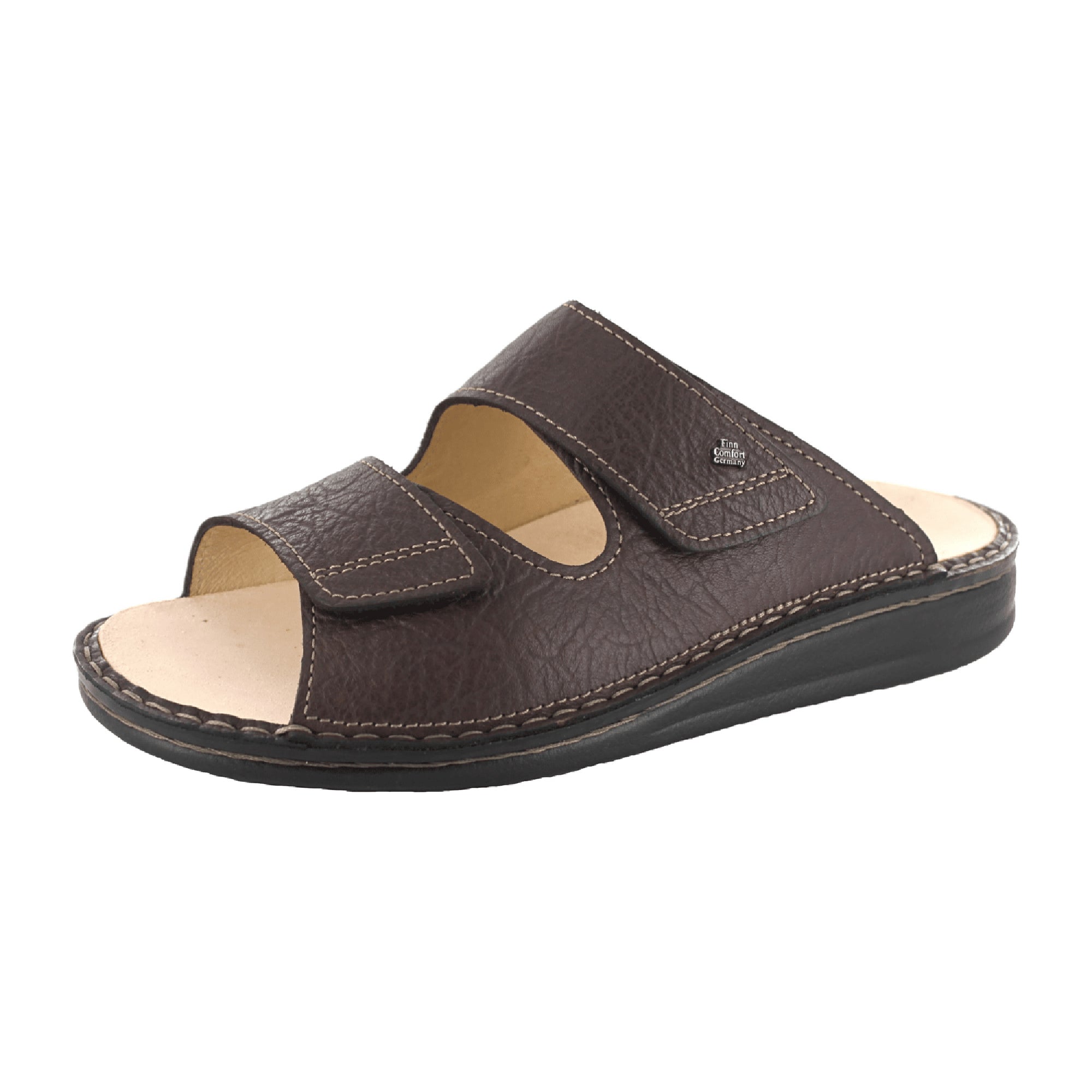 Finn Comfort Riad Men's Comfort Sandals - Stylish Brown Leather