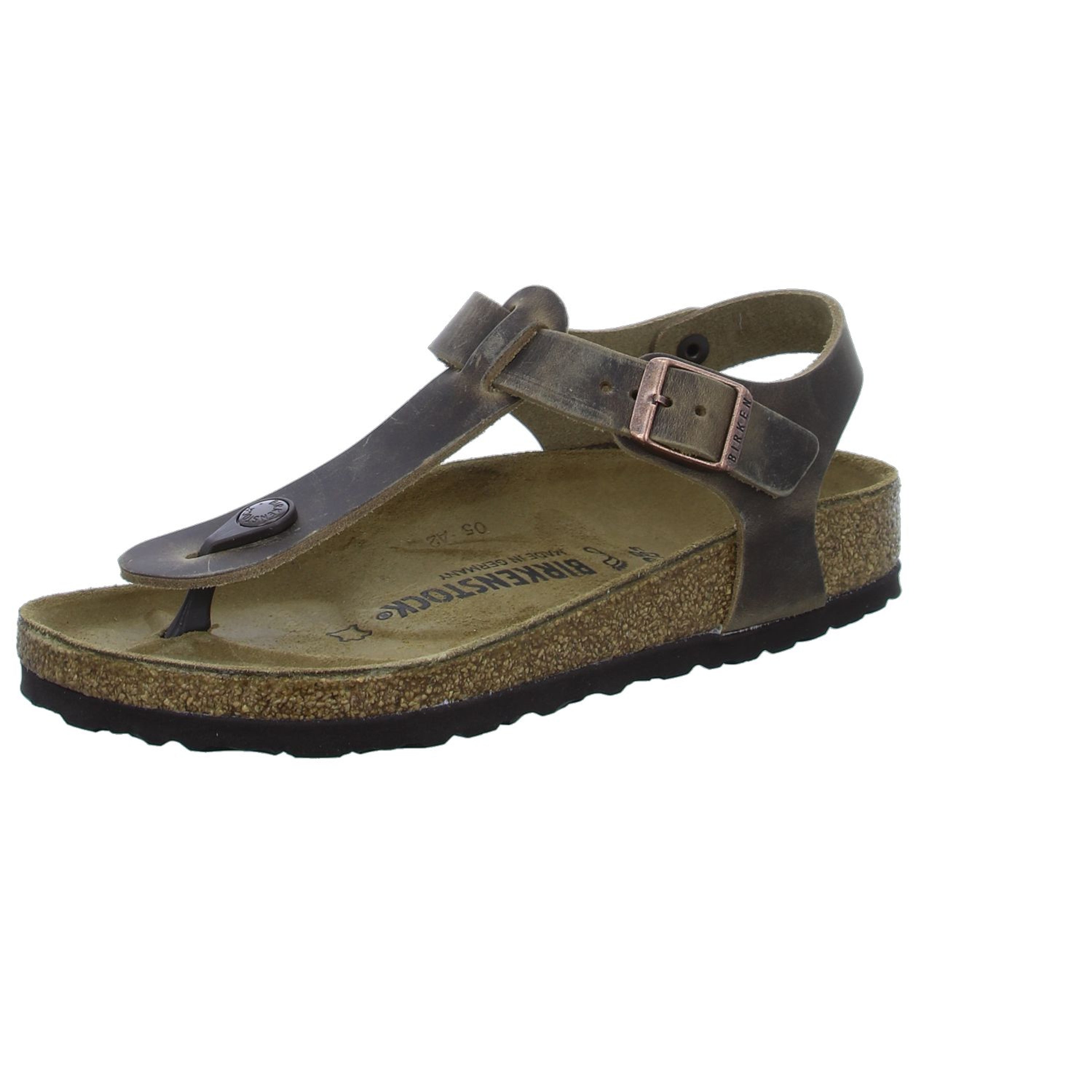 Birkenstock Cairo brown, copper Leather Oiled - Bartel-Shop