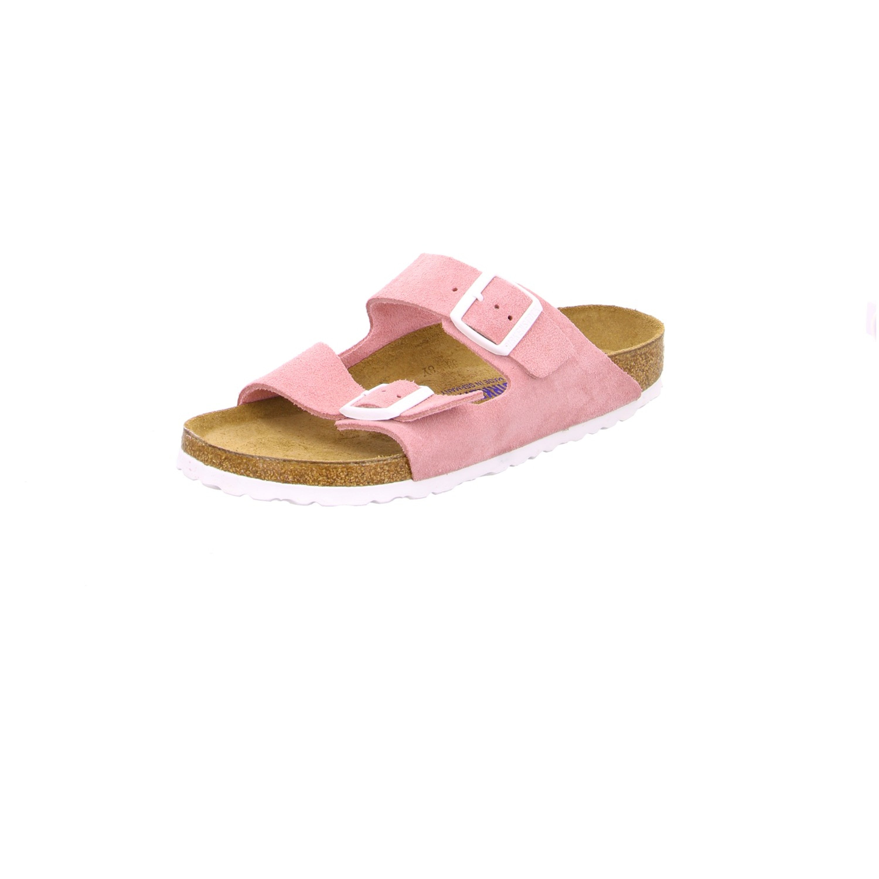 Birkenstock Arizona mules rose Velor - Bartel-Shop