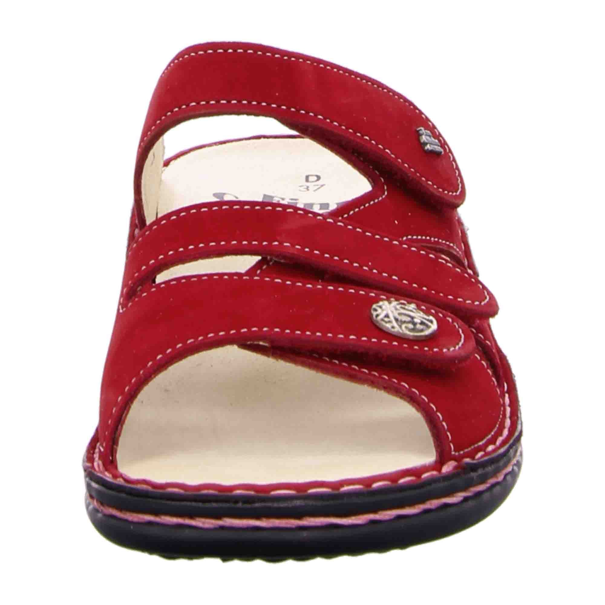 Finn Comfort Ventura Soft Women's Comfort Sandals - Stylish Red