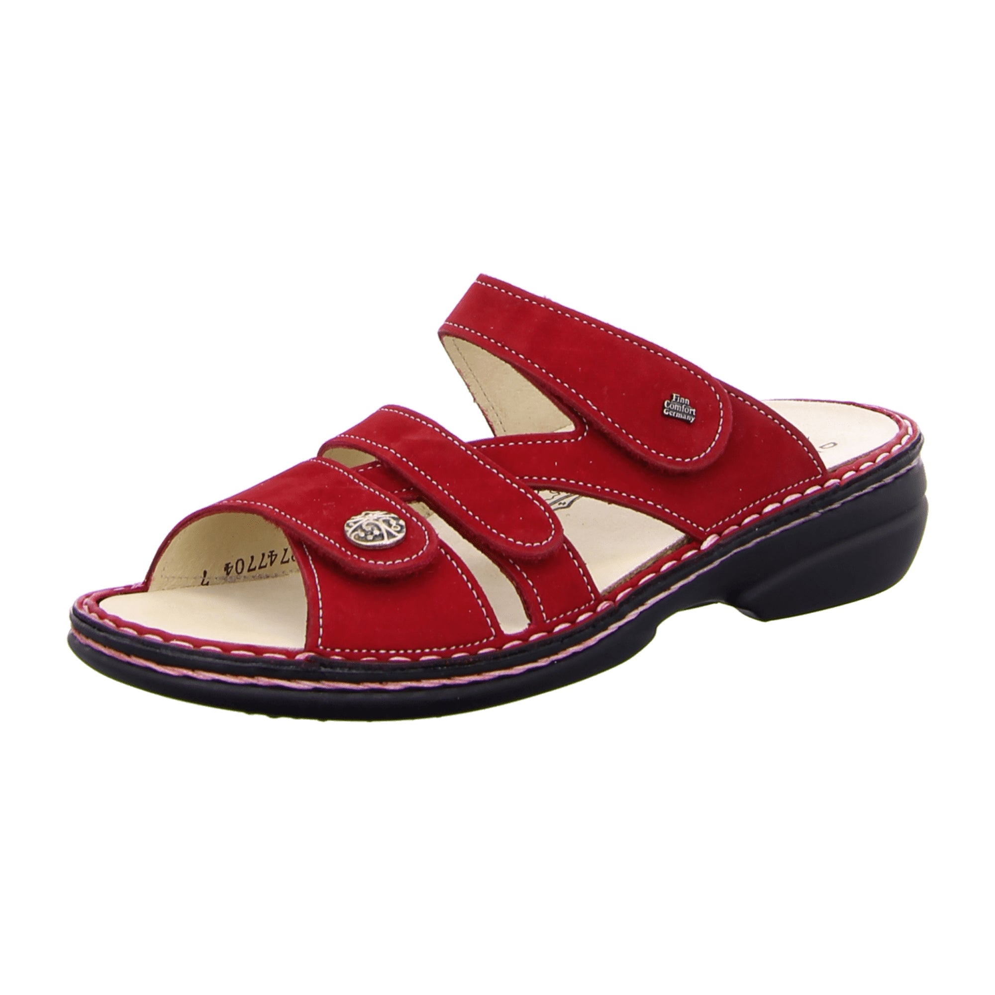 Finn Comfort Ventura Soft Women's Comfort Sandals - Stylish Red