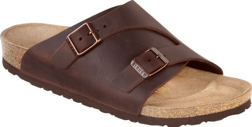 Birkenstock mule Zurich habana natural leather - Bartel-Shop
