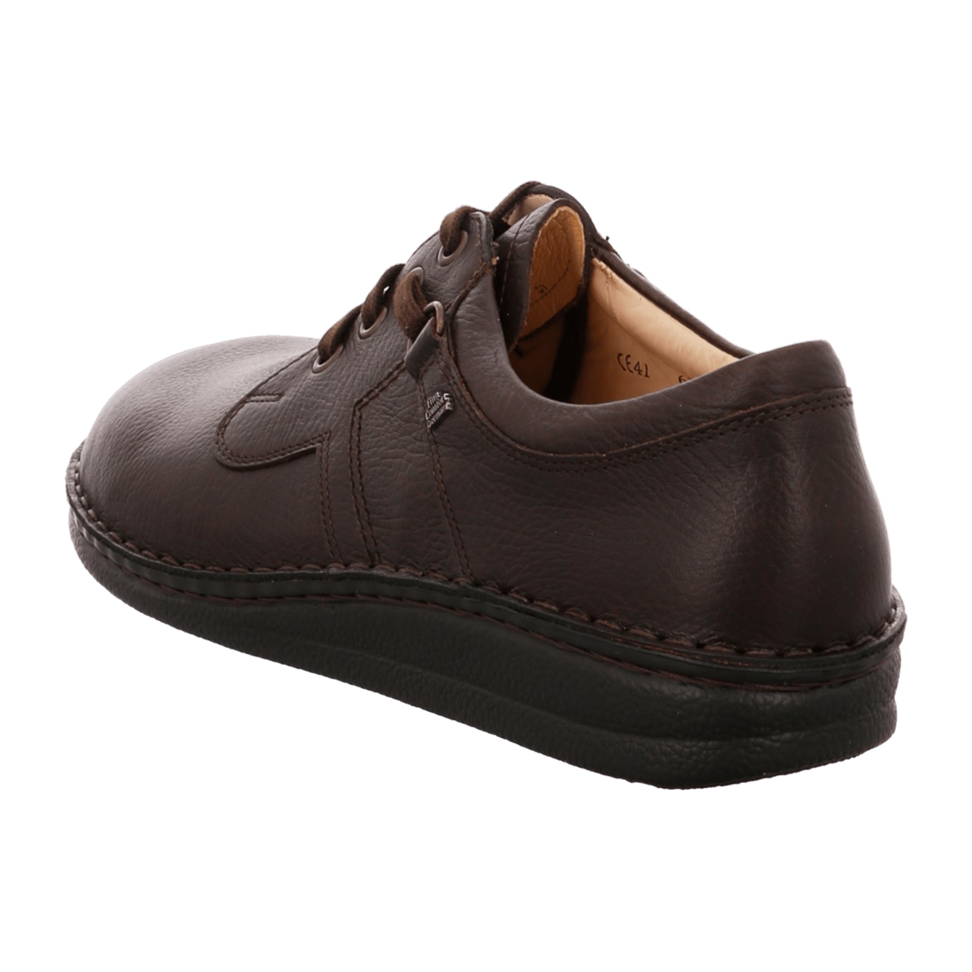 Finn Comfort 1000 Men's Comfortable Shoes - Stylish Brown Leather