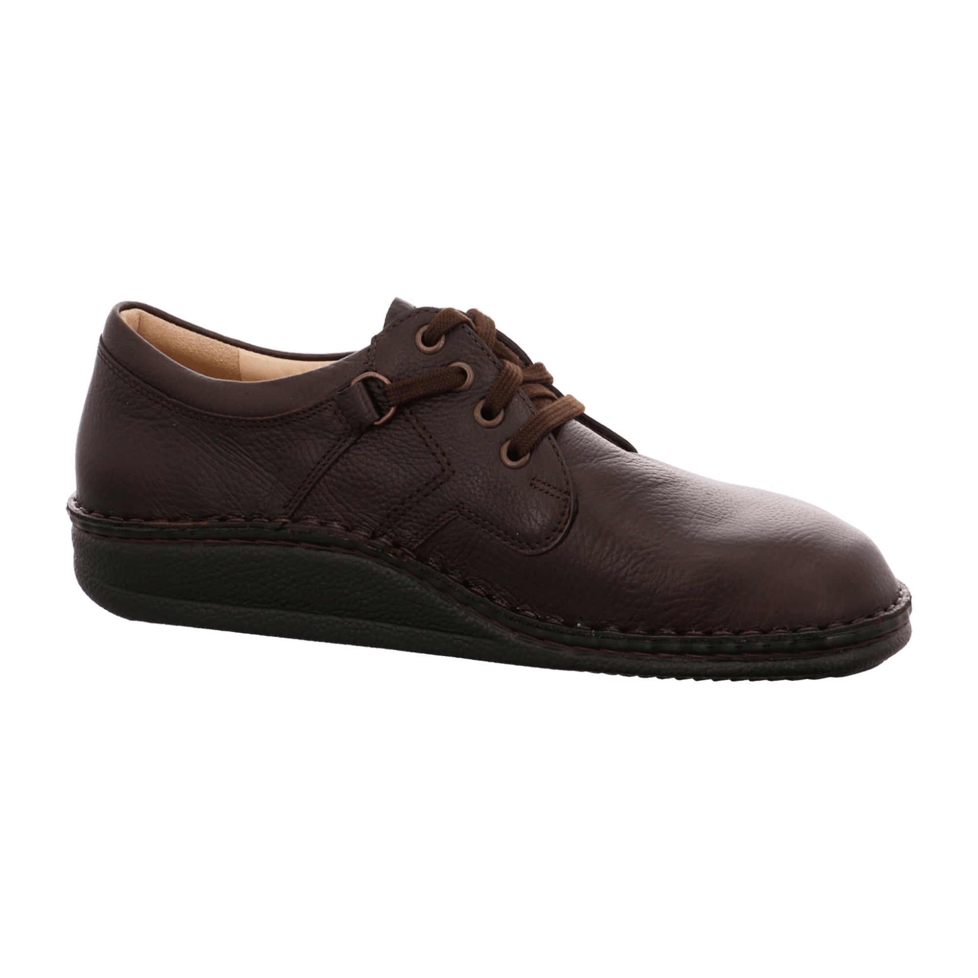 Finn Comfort 1000 Men's Comfortable Shoes - Stylish Brown Leather