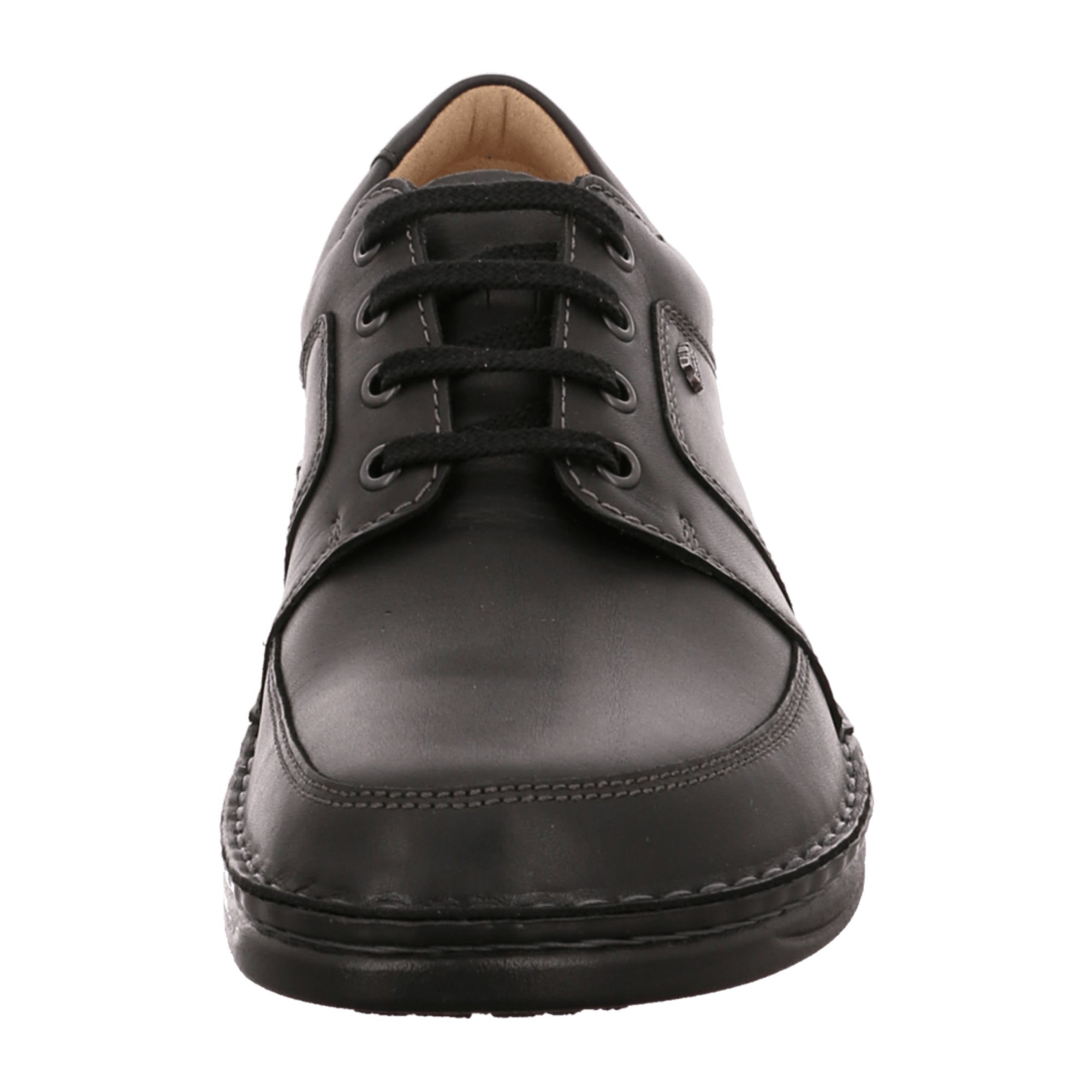 Finn Comfort Norwich Men's Black Leather Shoes - Durable & Stylish