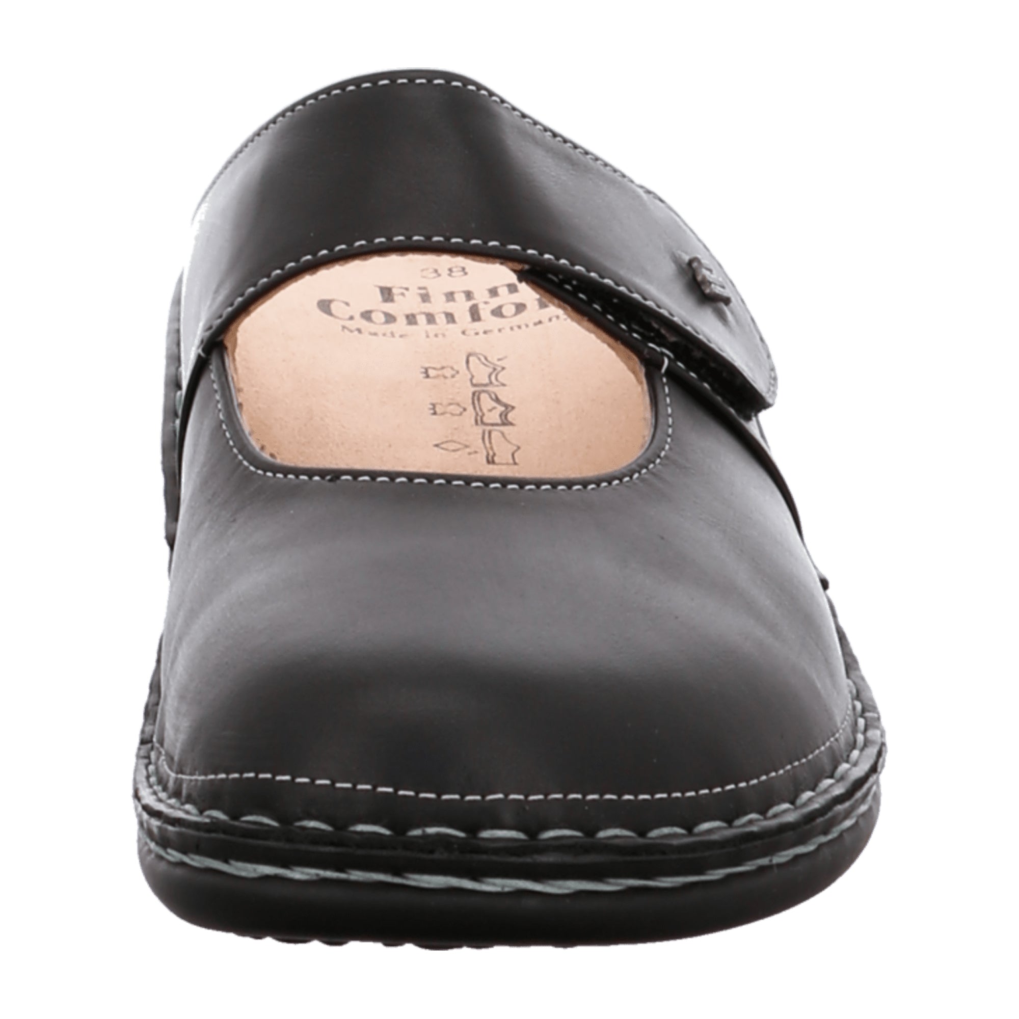 Finn Comfort Stanford Women's Clogs, Black - Stylish & Comfortable