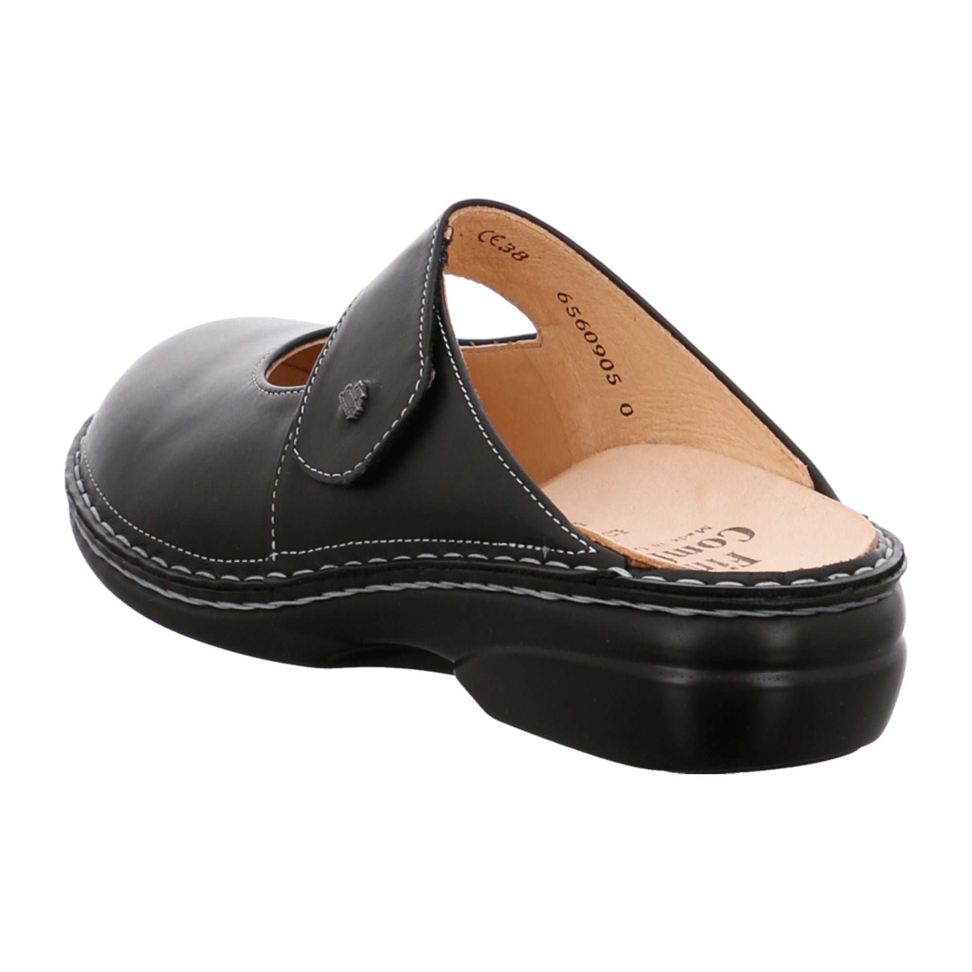 Finn Comfort Stanford Women's Clogs, Black - Stylish & Comfortable - Bartel-Shop