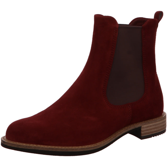 Ecco Chelsea boots for women red - Bartel-Shop