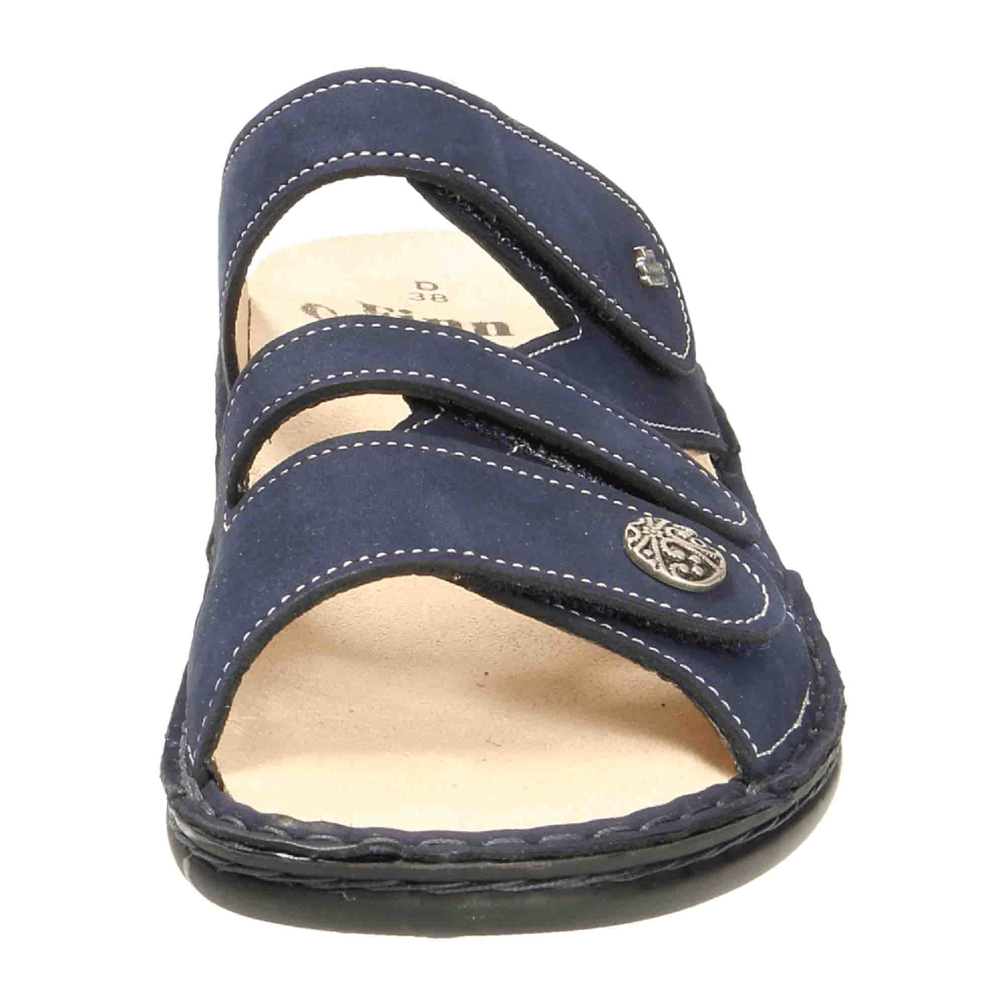 Finn Comfort Ventura-S Women's Comfort Sandals, Stylish Blue