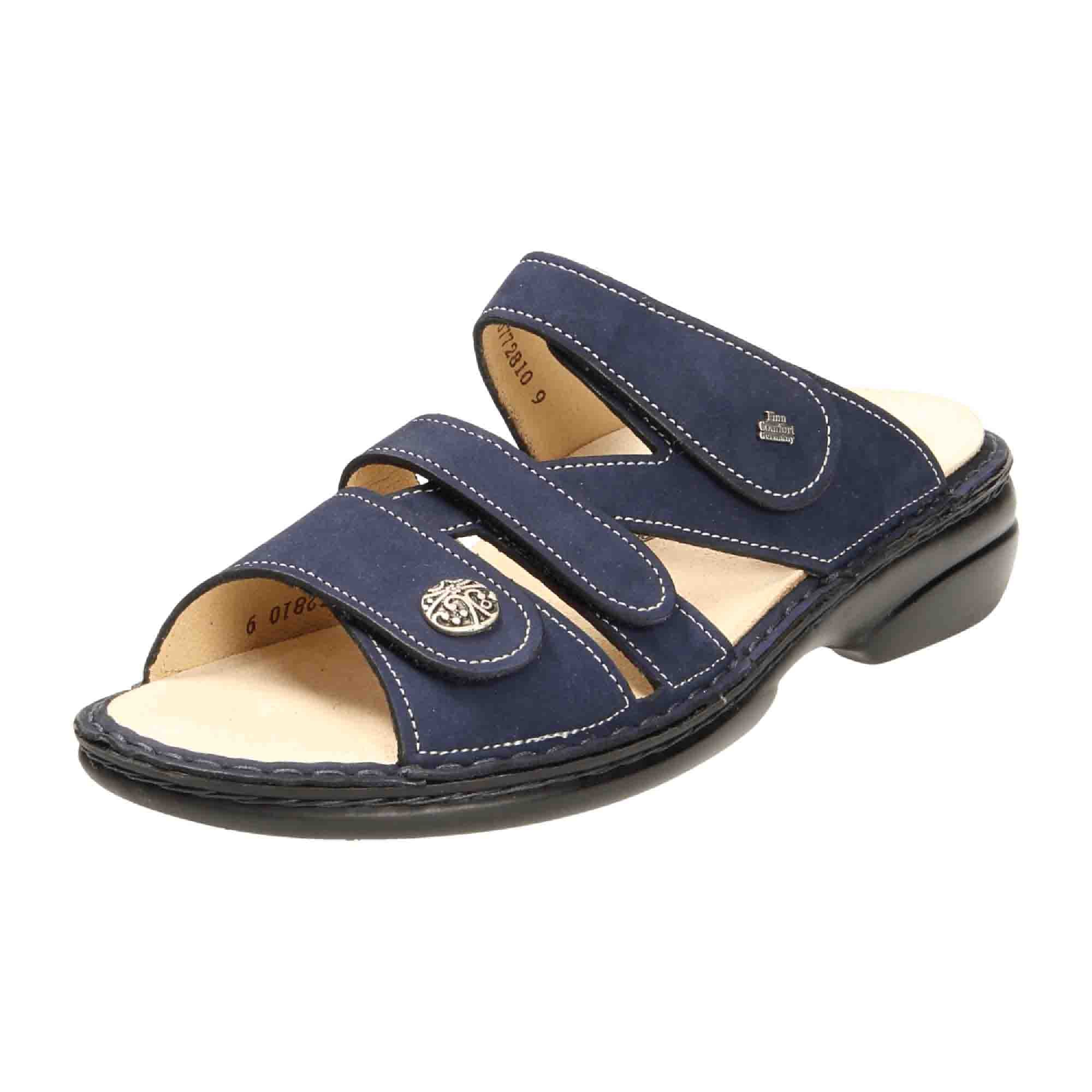 Finn Comfort Ventura-S Women's Comfort Sandals, Stylish Blue