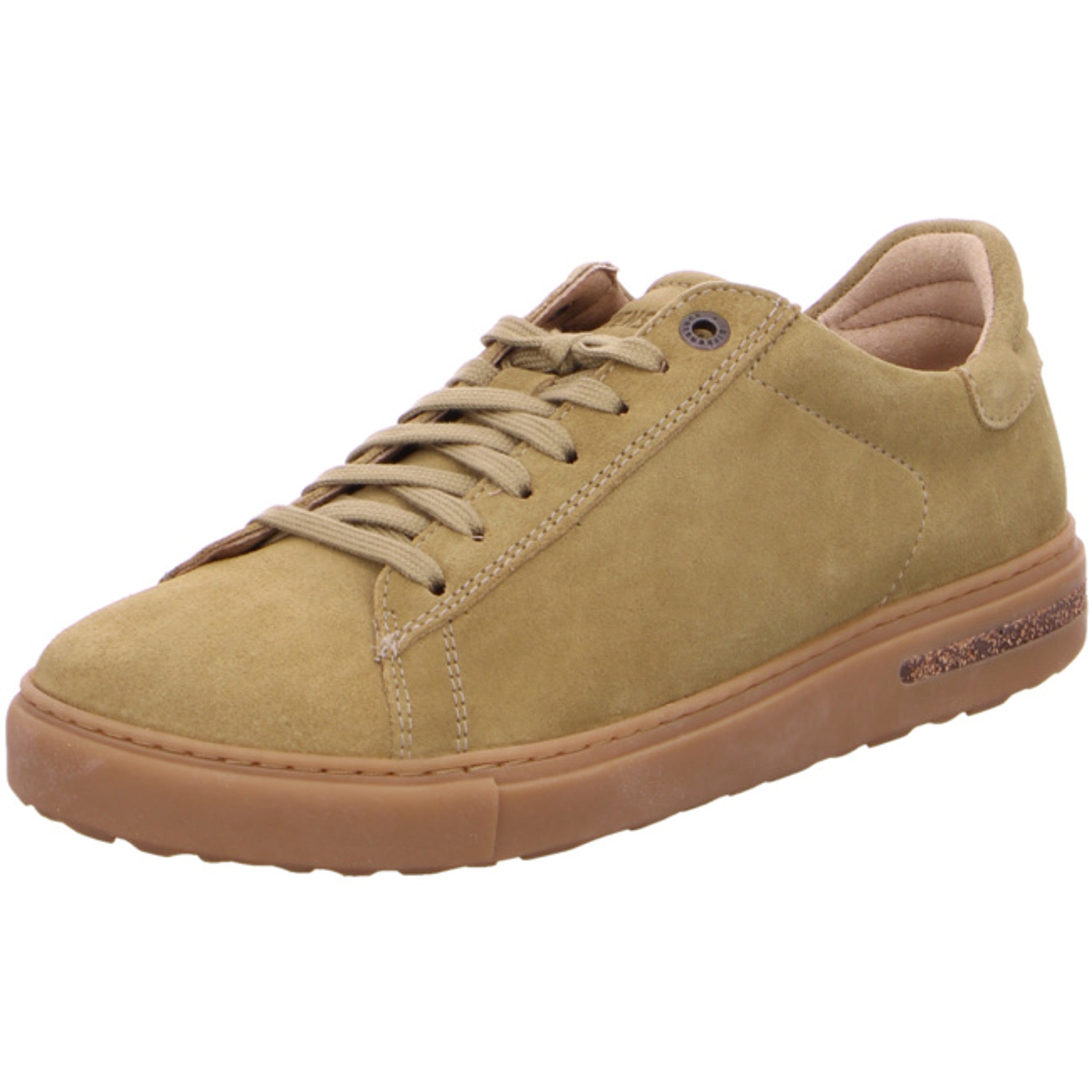 Birkenstock Bend Sneakers regular Khaki Suede Leather Shoes Low Sandals Slippers - Bartel-Shop