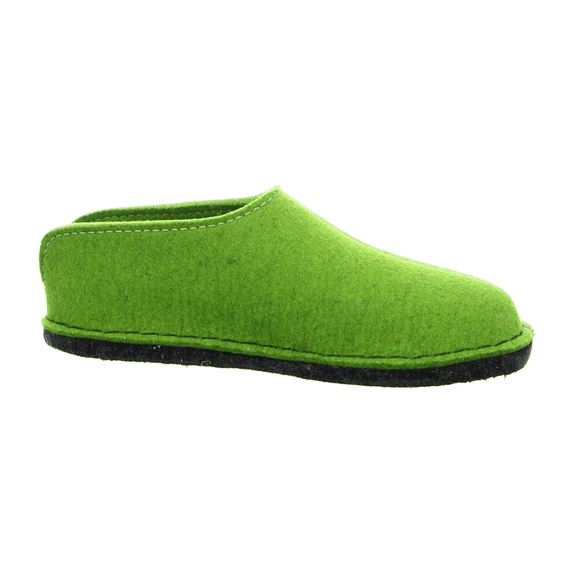 Haflinger 311013 Men's Comfort Slippers, Trendy Green
