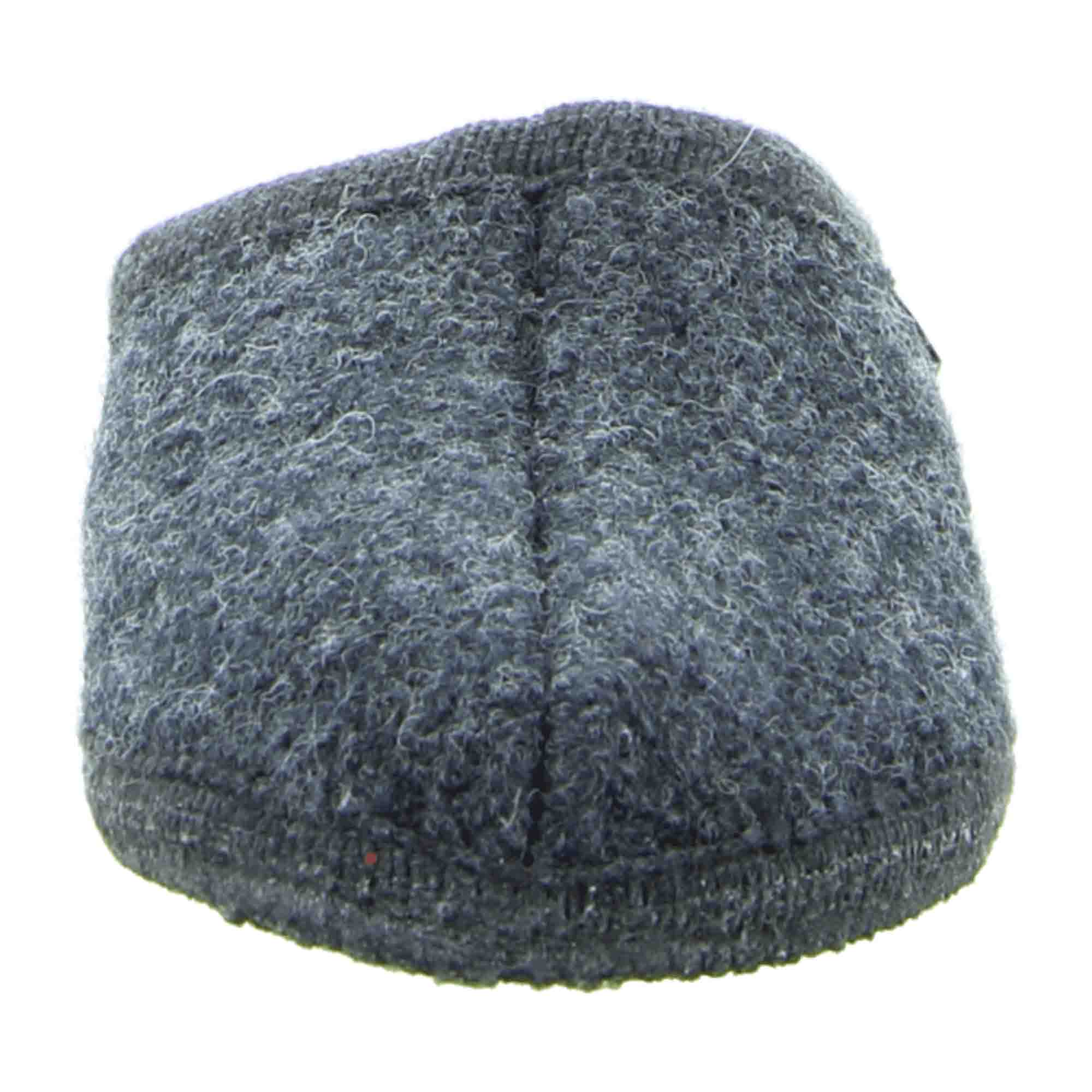 Haflinger Men's Slippers - Comfortable & Stylish Grey Wool Slippers