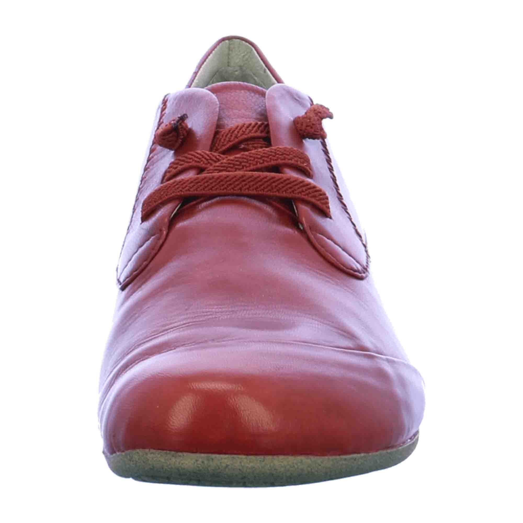 Josef Seibel Lace-Up Shoe with Sporty Sole Fiona 01 for Women Red