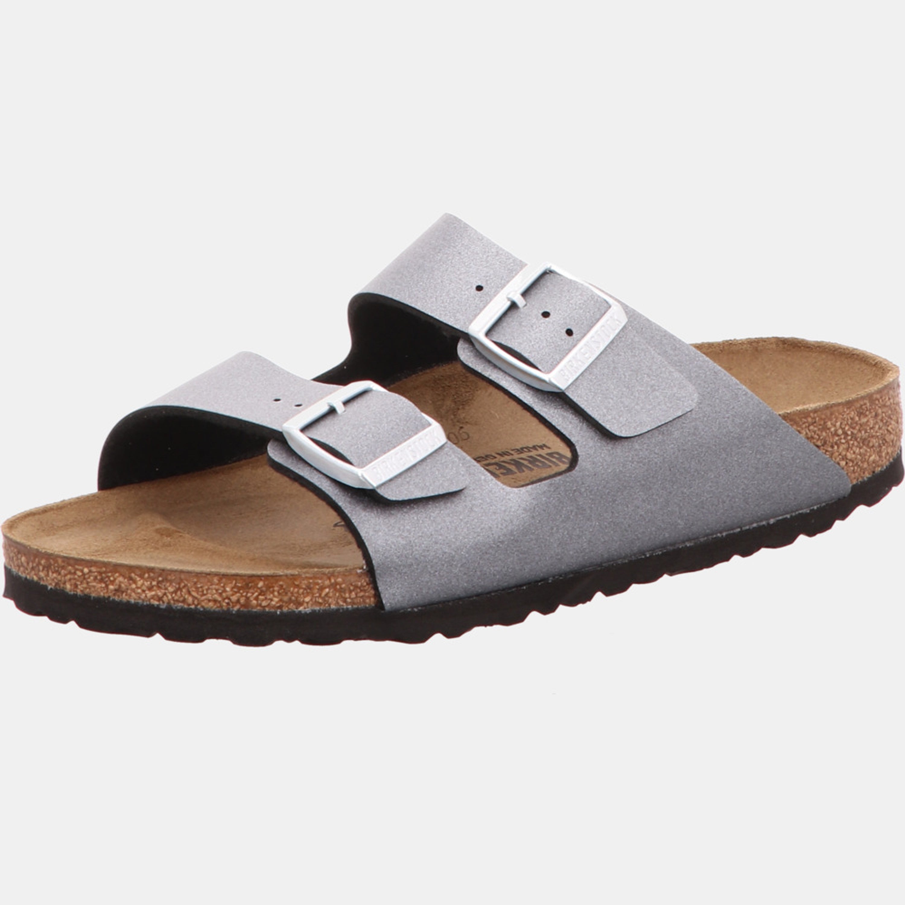 Birkenstock Arizona mules Gray leather - Bartel-Shop