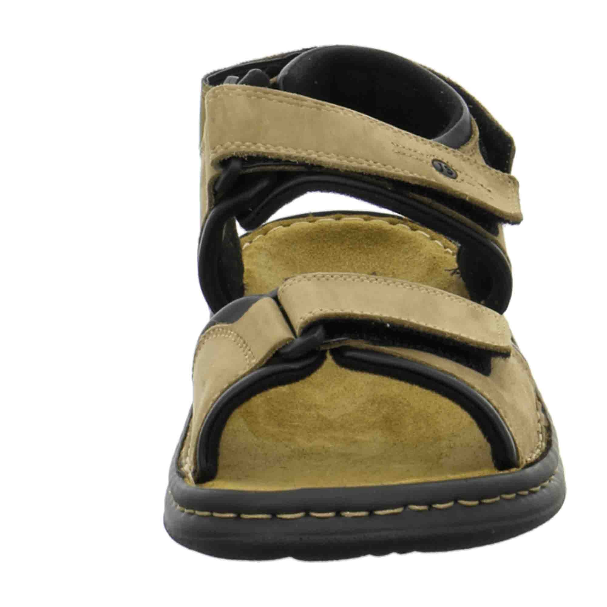 Men's Josef Seibel Rafe Sandals in Beige