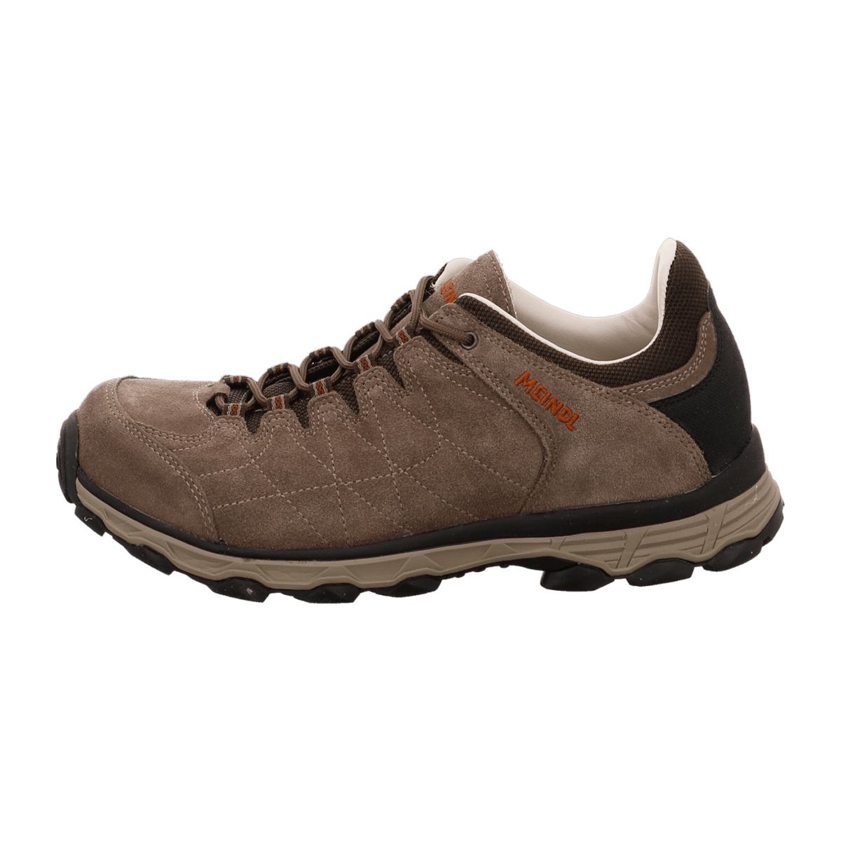 Meindl Men's Trail Running Shoes Brown Leather Breathable
