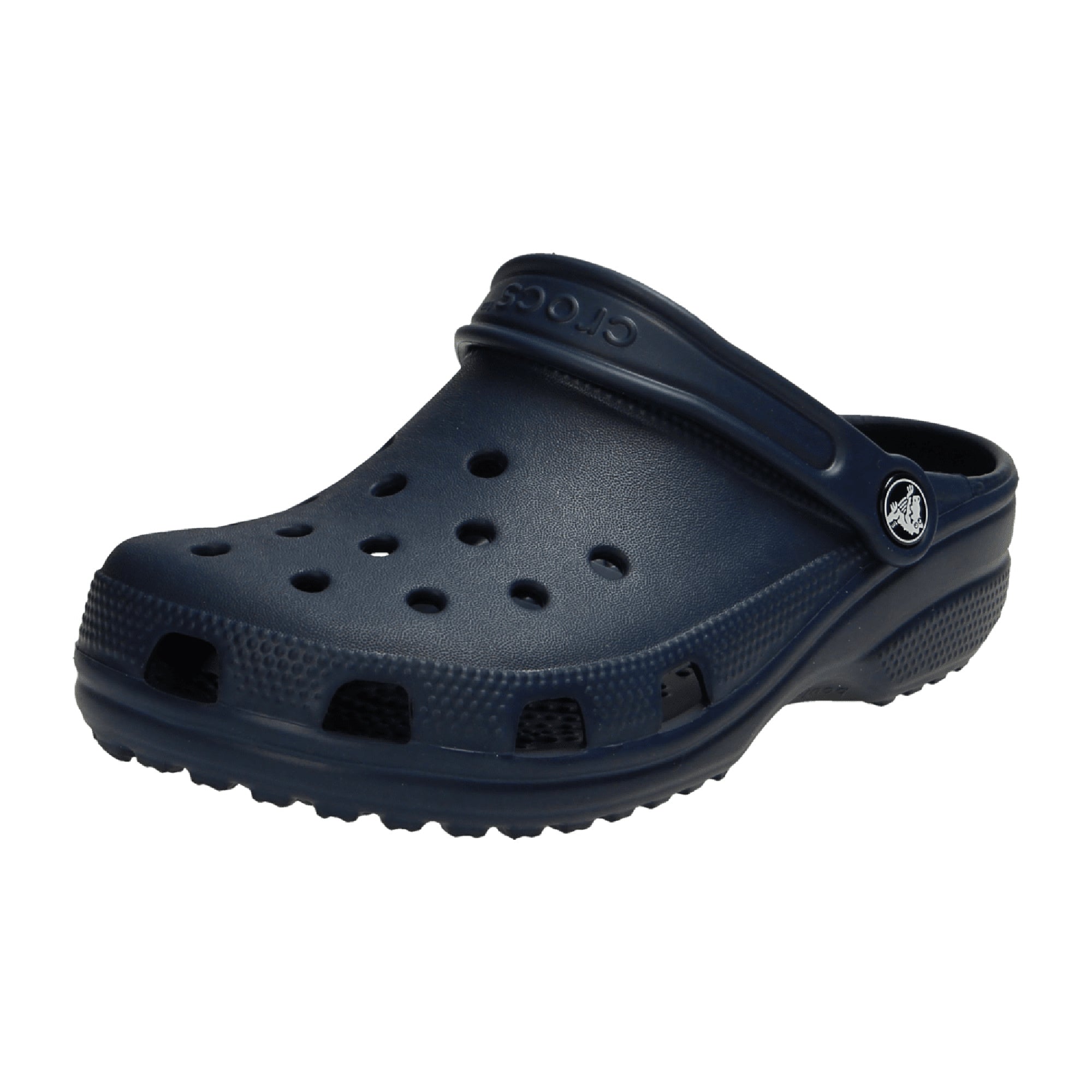 Crocs Kids Classic Clogs 204536-410 - Comfortable Slip-On Shoes in Navy Blue