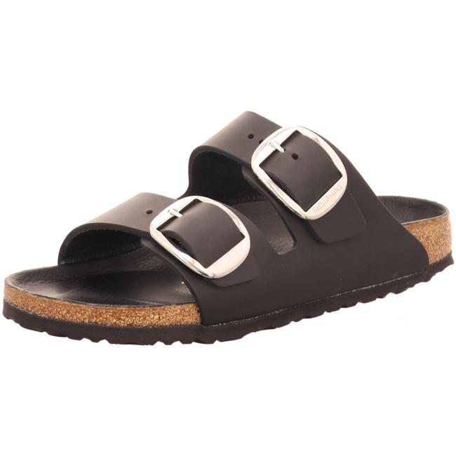 Birkenstock Arizona Big Buckle Oiled Leather Cognac Slides Sandals Thongs Slippers narrow - Bartel-Shop