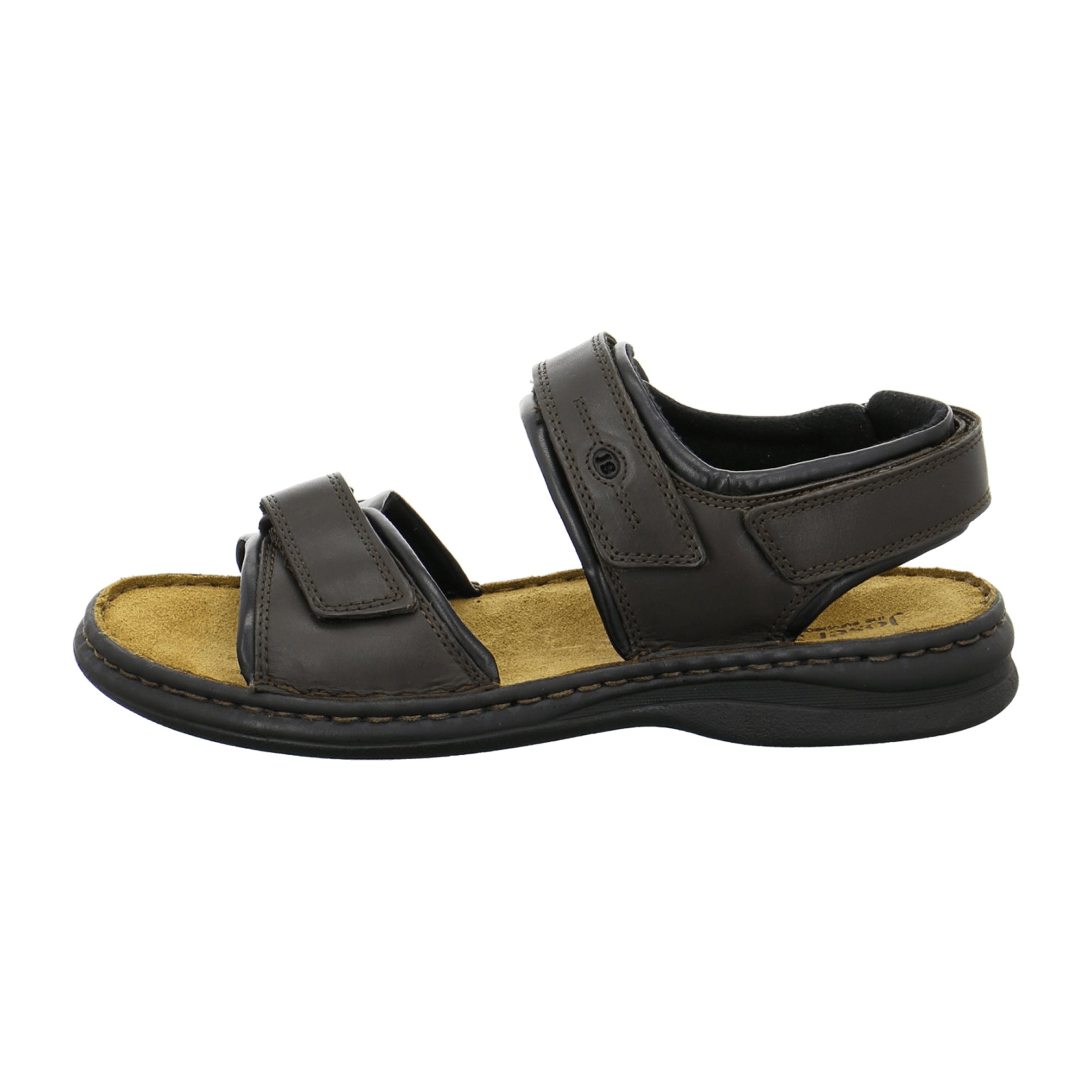 Josef Seibel Men's Black Sandal Rafe
