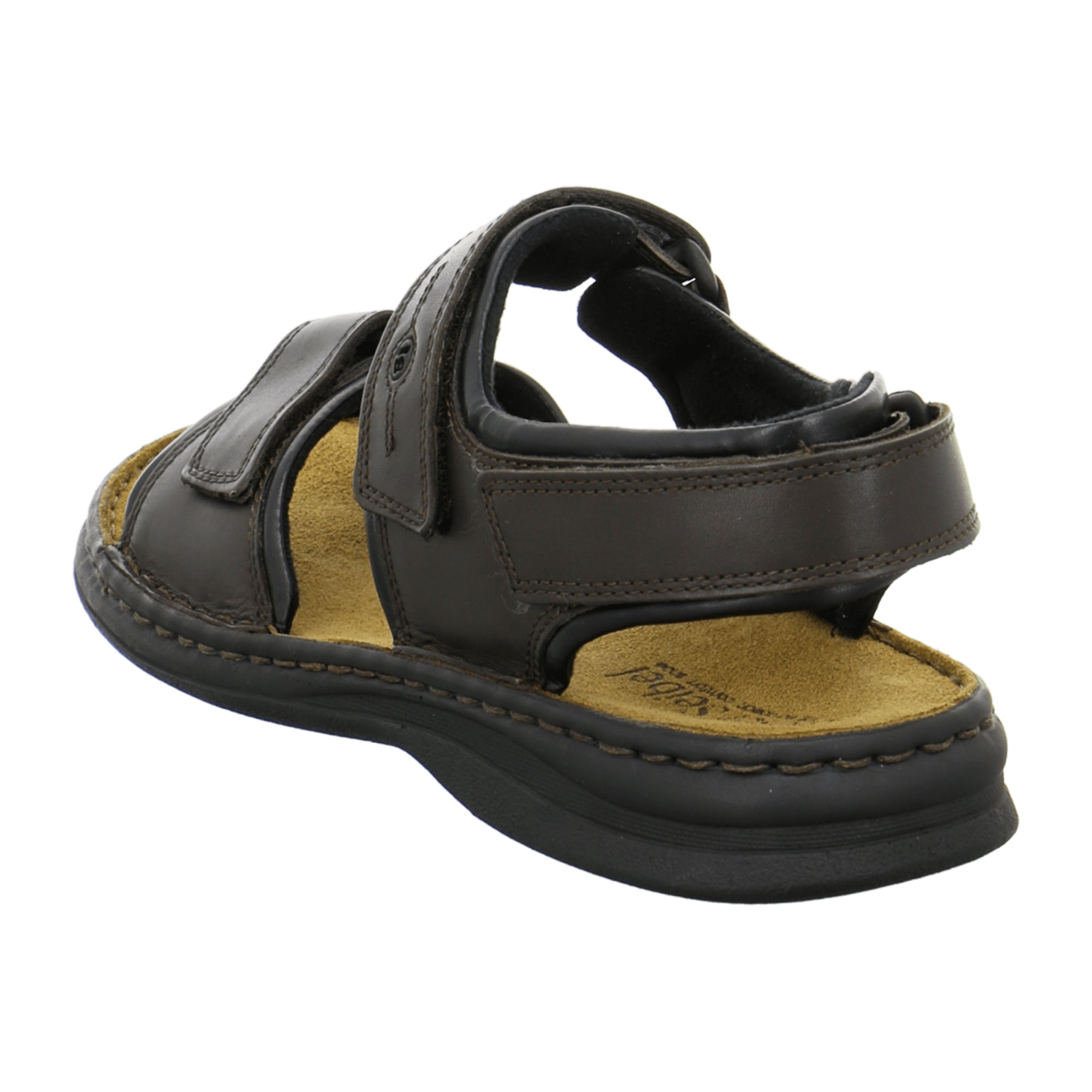 Josef Seibel Men's Black Sandal Rafe