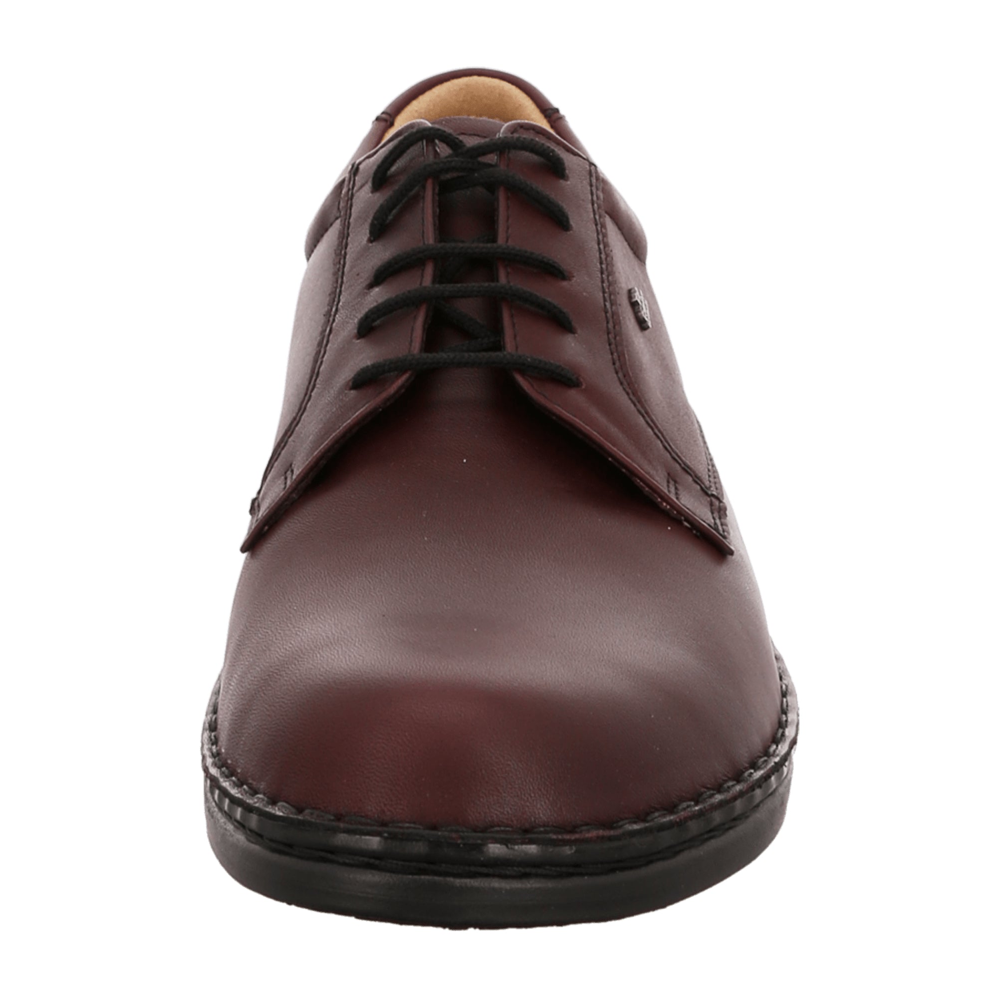 Finn Comfort Men's Comfortable Lace-Up Shoes, Stylish Brown Leather