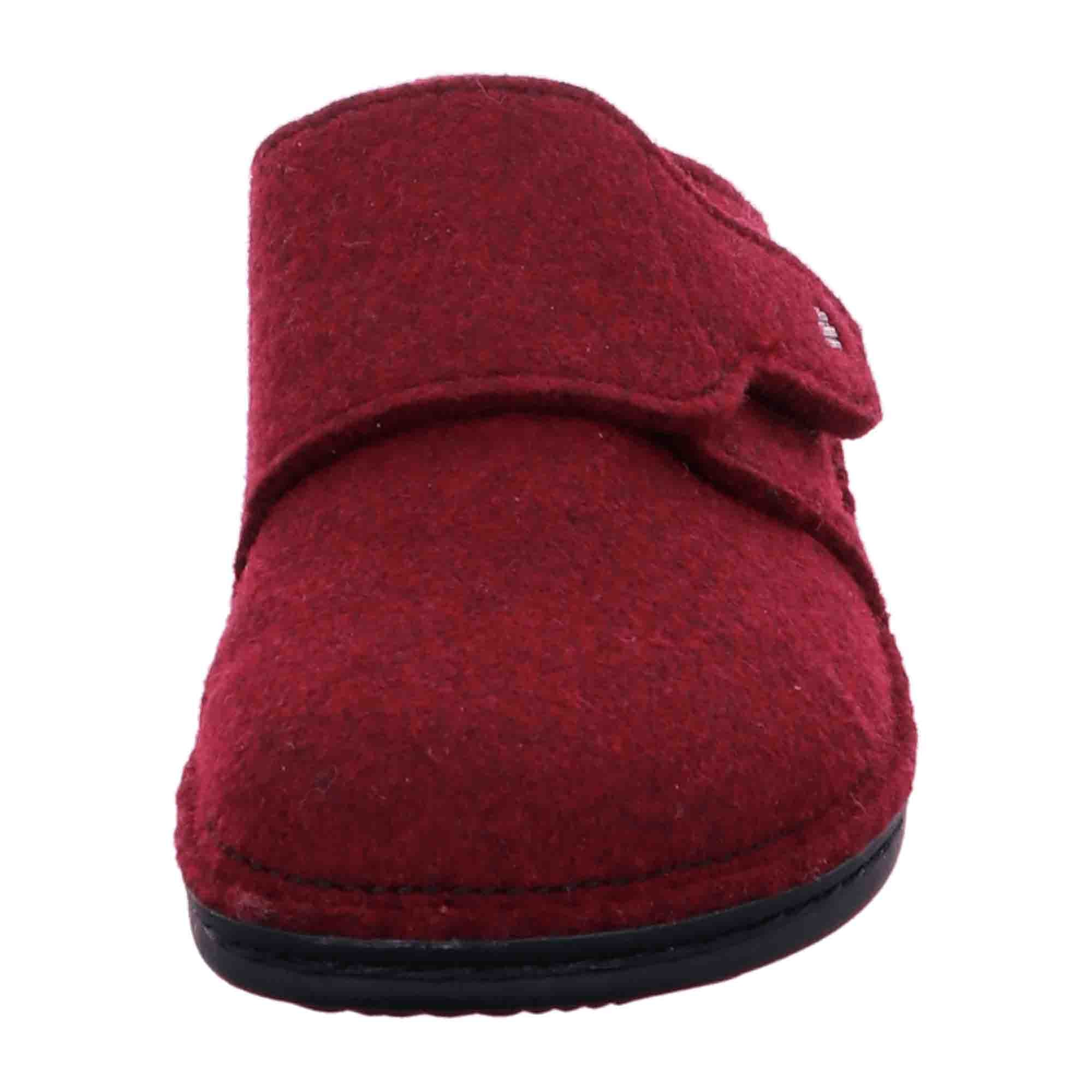 Finn Comfort Andermatt Women's Red Wool Clogs - Comfortable and Stylish Footwear