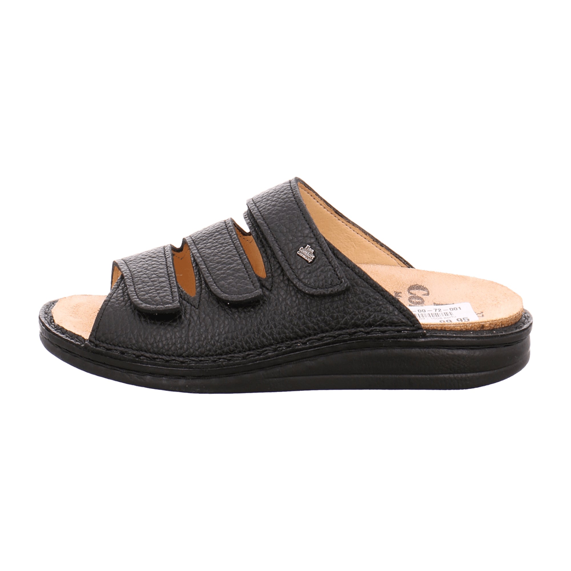 Finn Comfort Korfu Men's Sandals - Stylish & Durable Black Leather