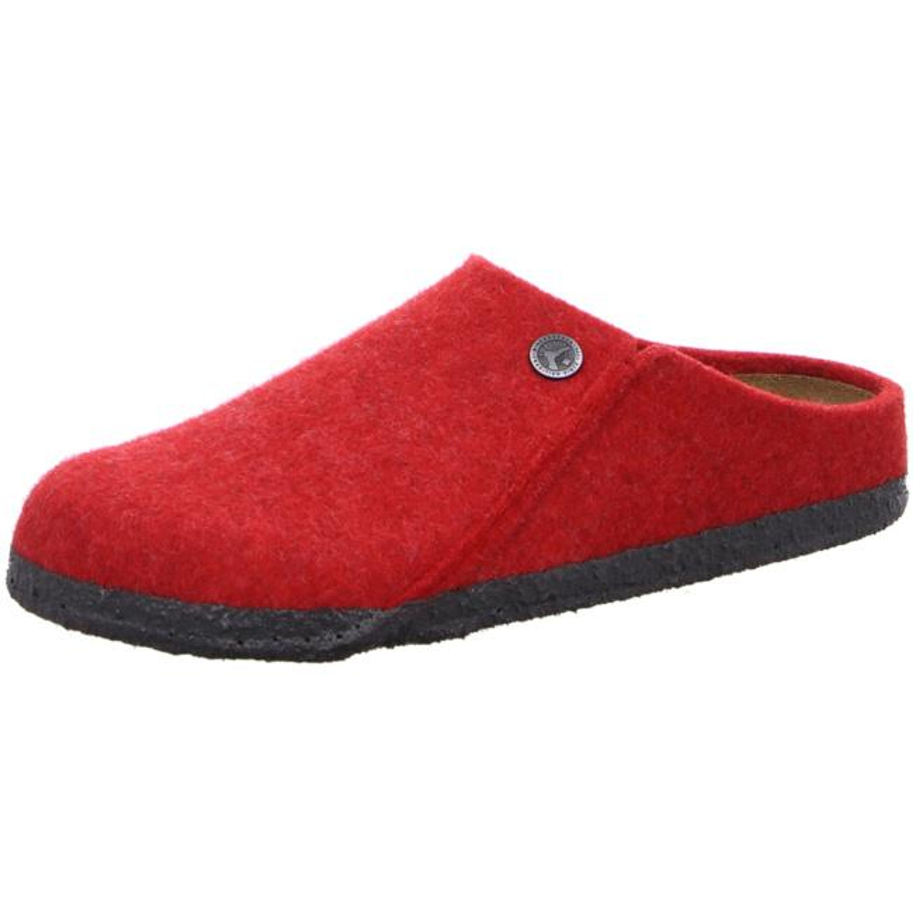 Birkenstock Zermatt Rivet red Clogs Mules Slippers Sandals Felt Wool narrow - Bartel-Shop