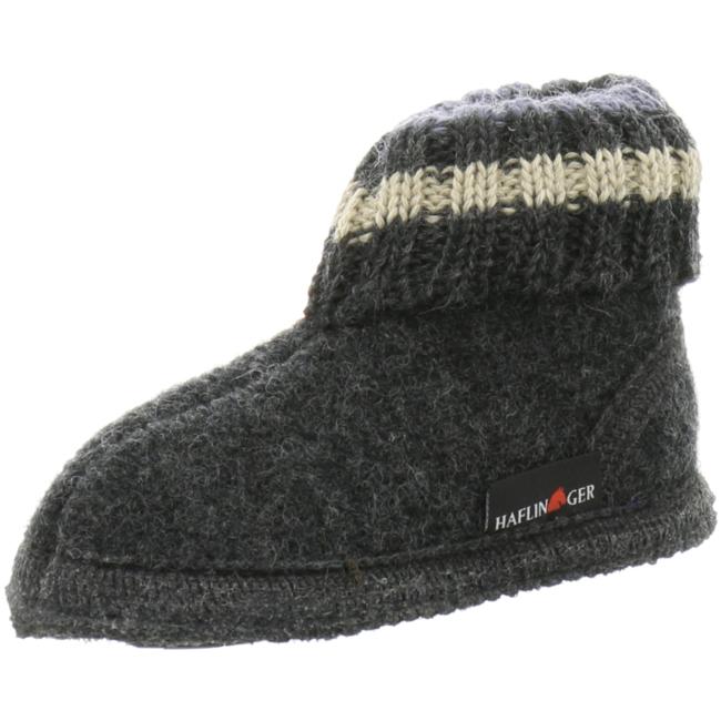 Haflinger Slippers gray male Sandals Clogs - Bartel-Shop