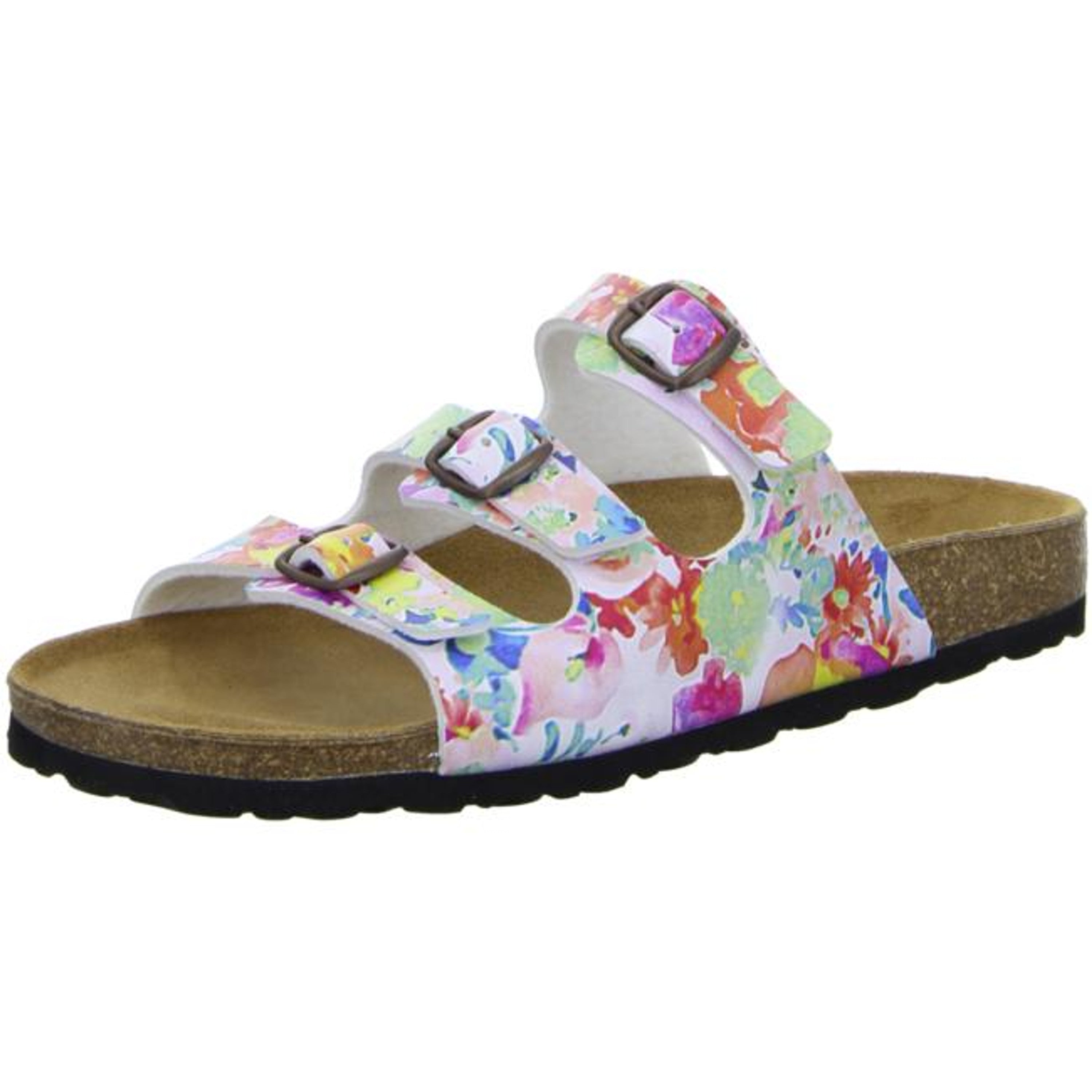 Birkenstock Gizeh Kids Birko-Flor Silver Slides Sandal Slippers Narrow - Bartel-Shop