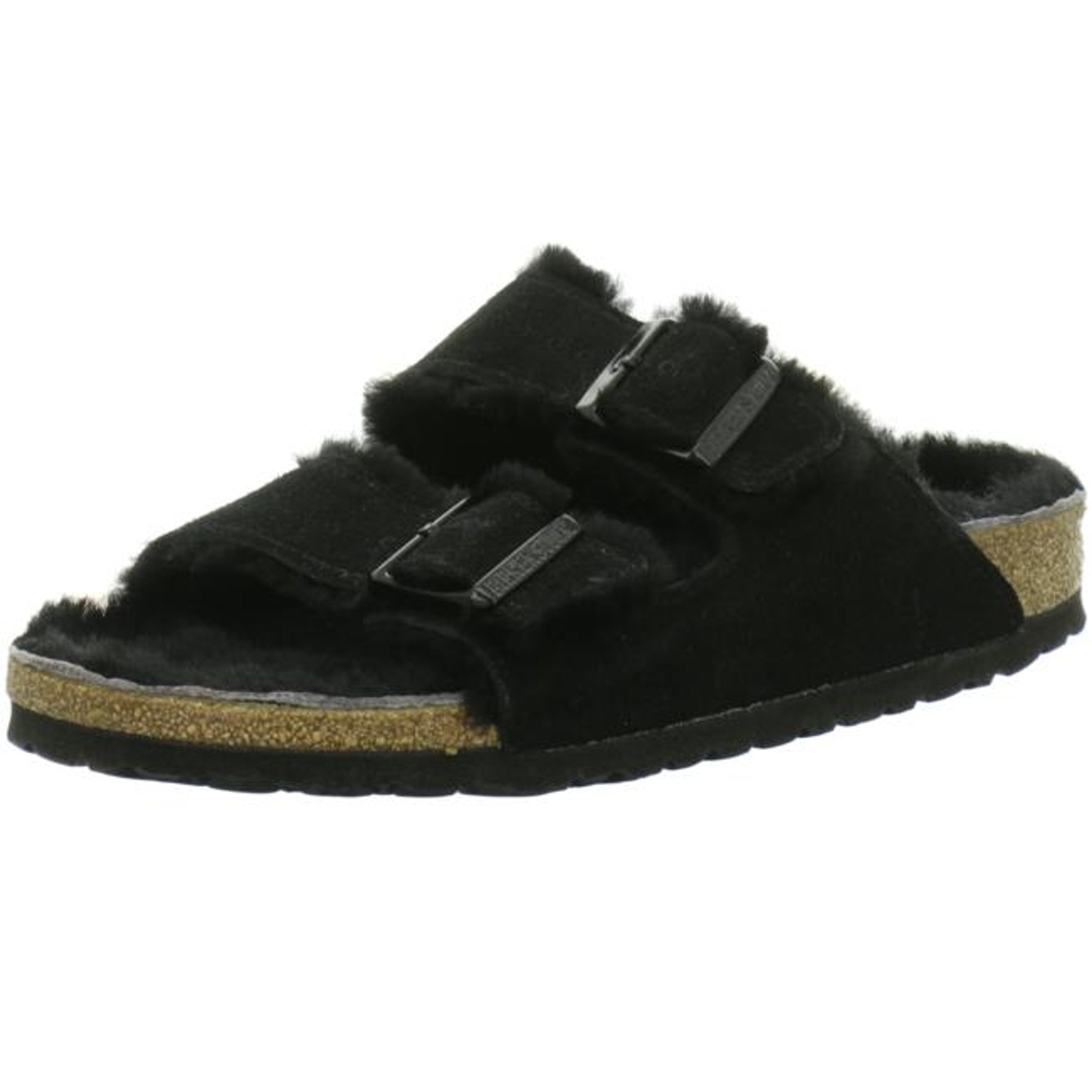 Birkenstock Arizona mules black Black Suede - Bartel-Shop