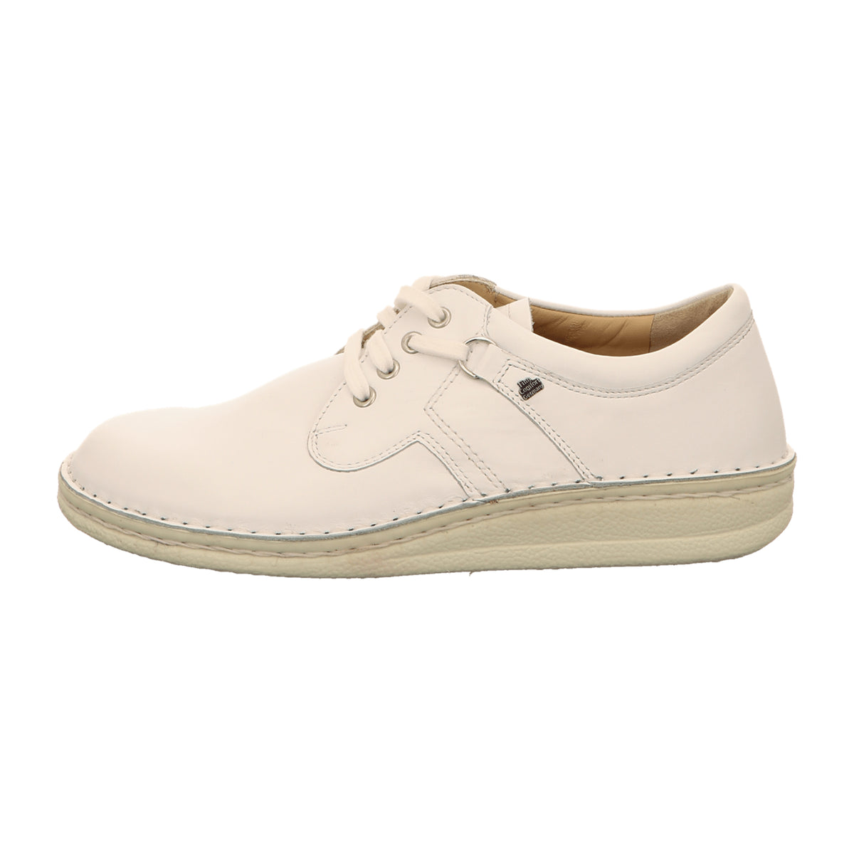 Finn Comfort Vaasa Men's Comfortable Dress Shoes - Elegant White Leather