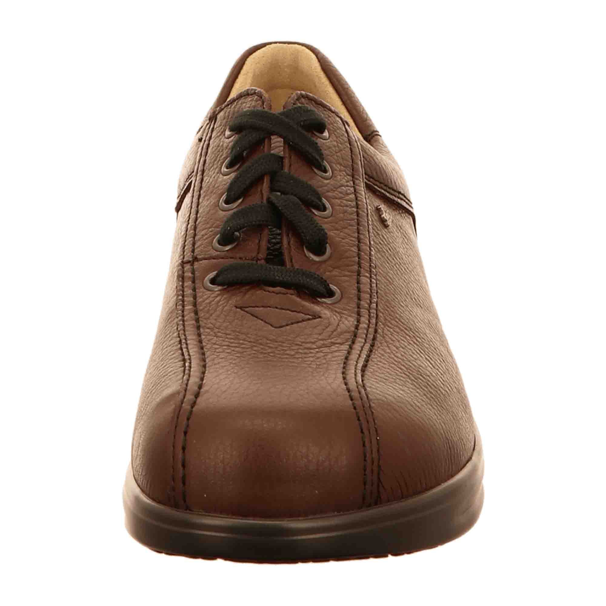 Finn Comfort Watford Men's Brown Leather Shoes - Stylish & Durable