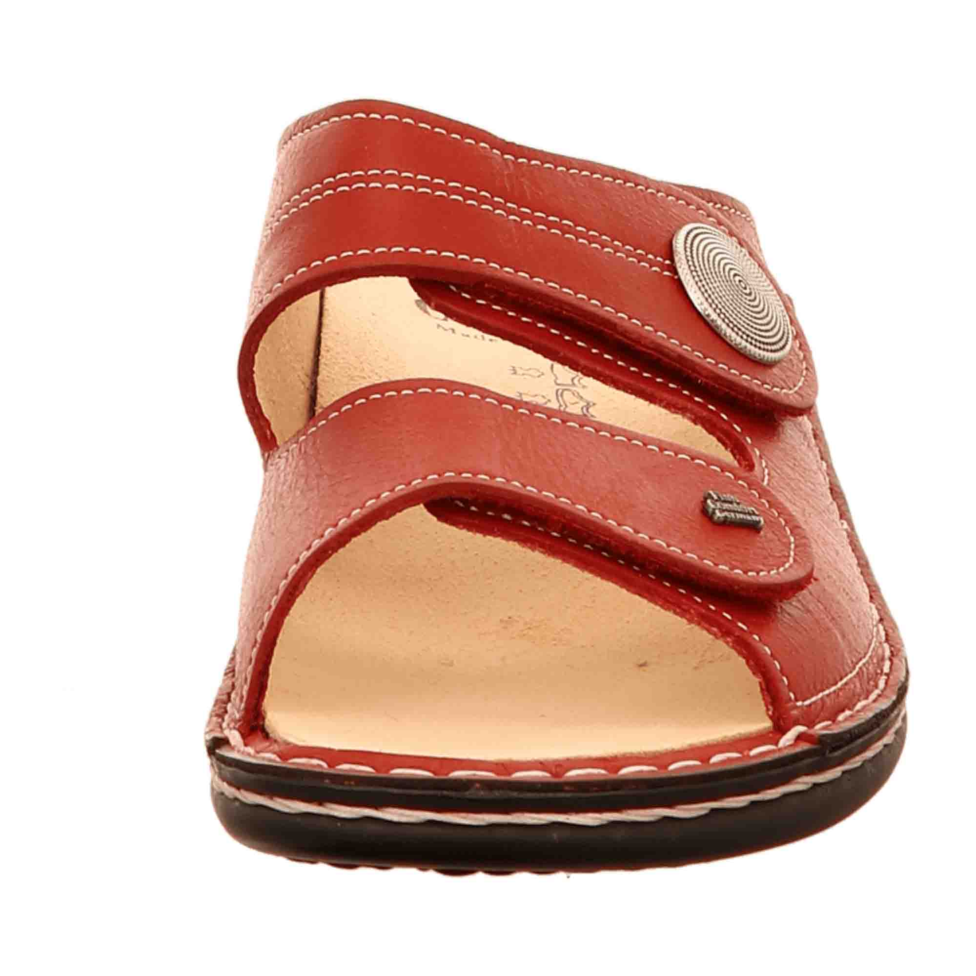Finn Comfort Sansibar Women's Red Sandals - Comfortable & Stylish