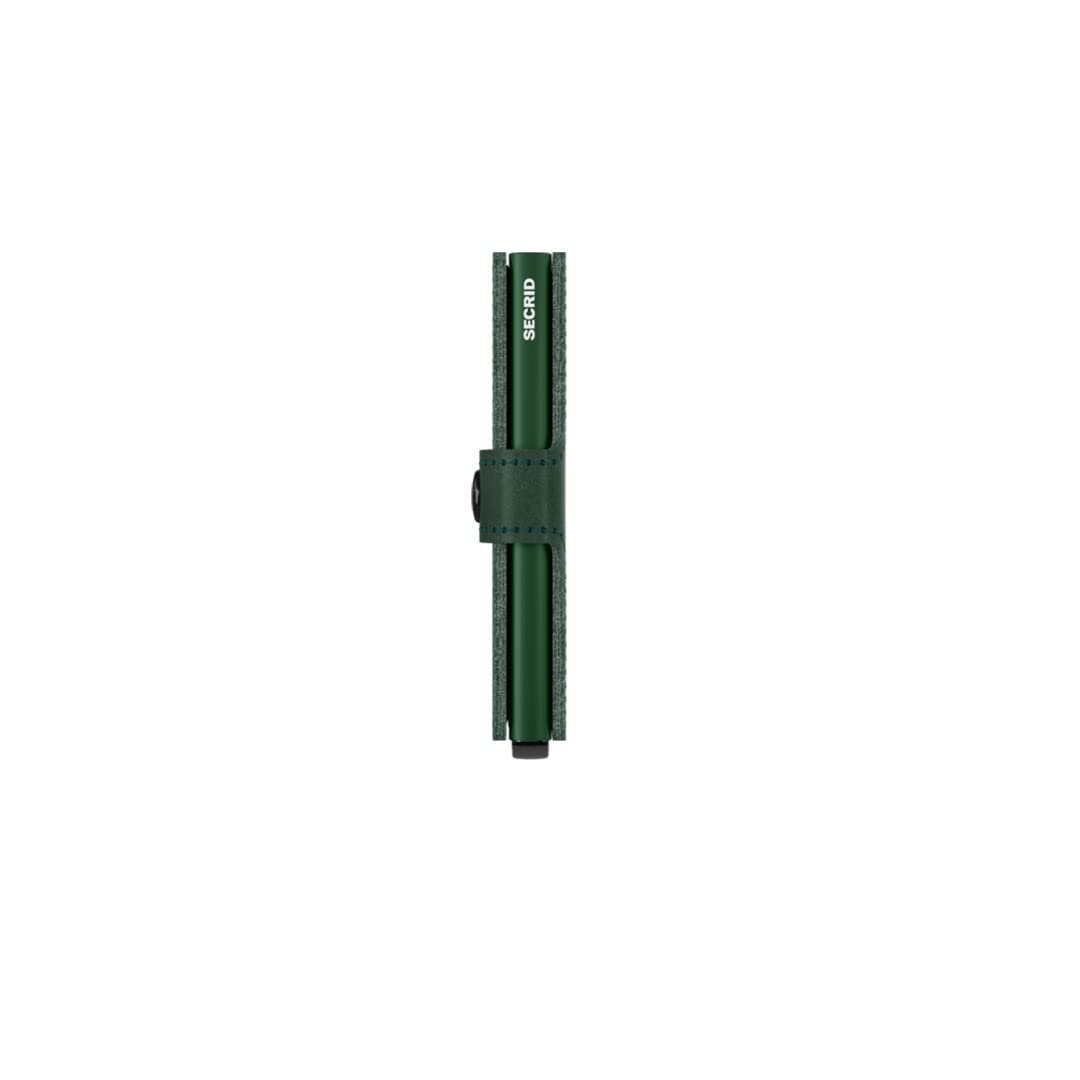 Secrid Miniwallet RFID Protected Green Leather Wallet