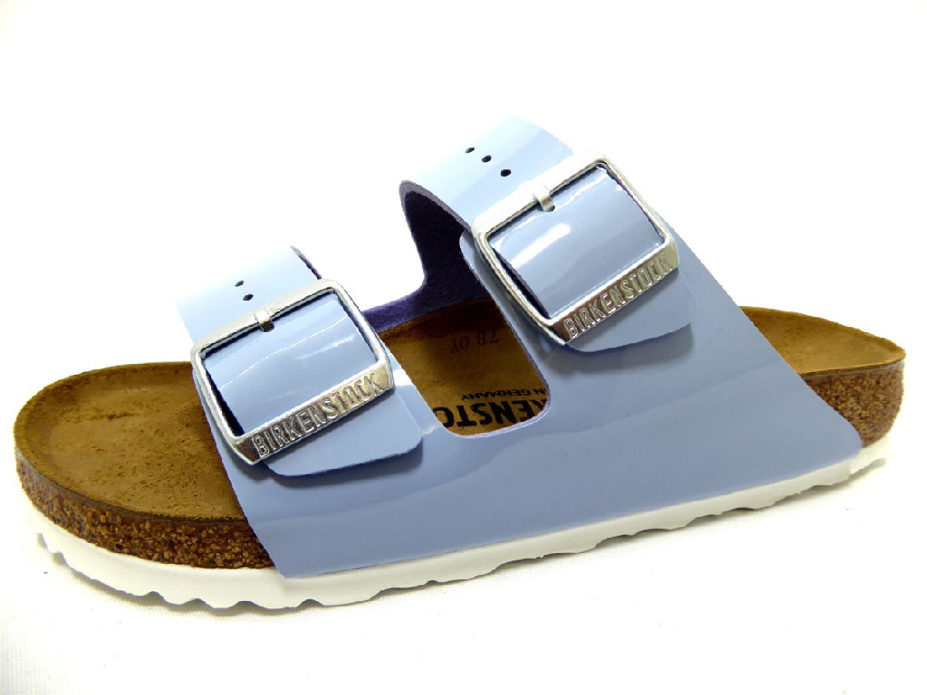 Birkenstock narrow mules blue Birko-Flor - Bartel-Shop